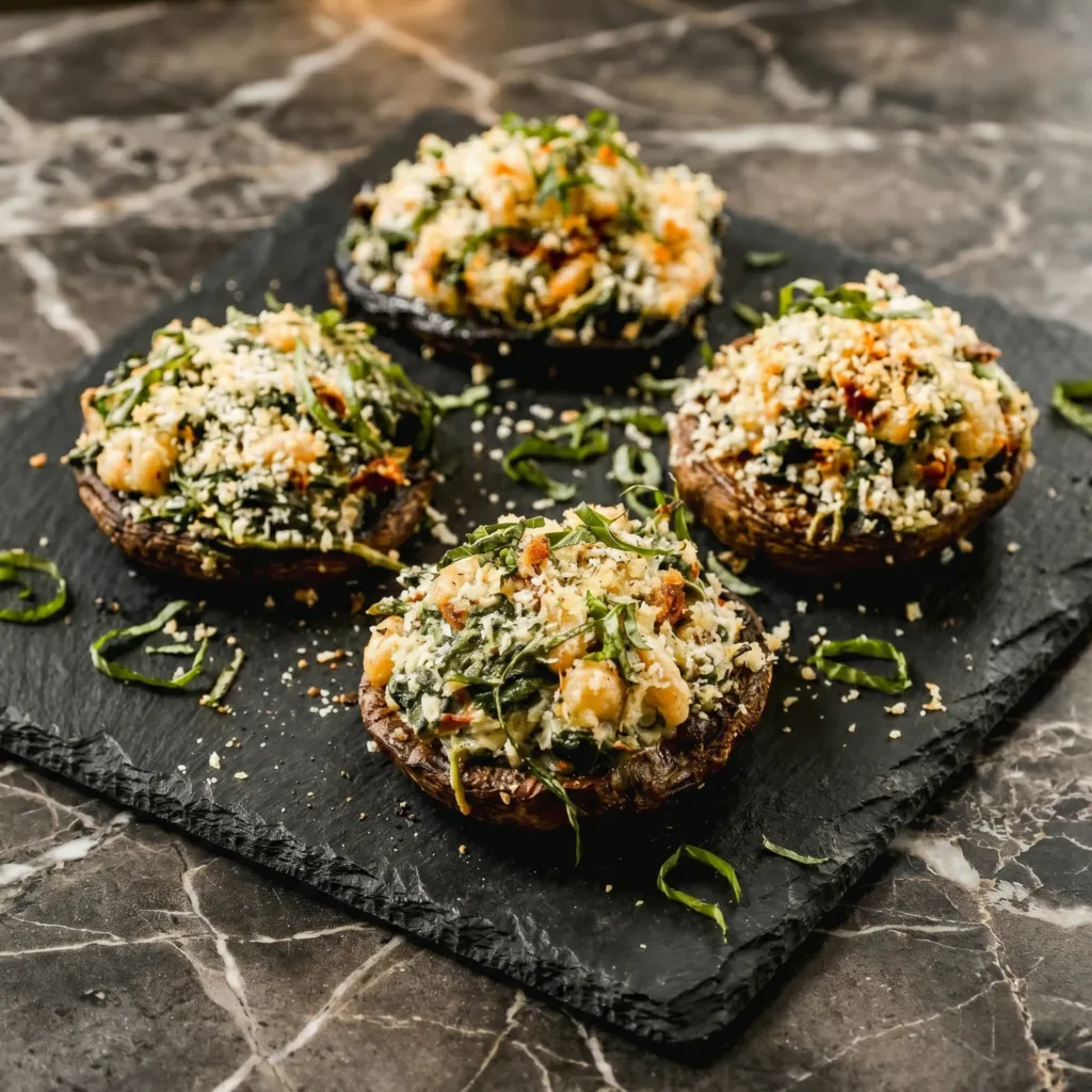 Stuffed Portobello Mushrooms (So Meaty, You Won’t Miss the Meat)