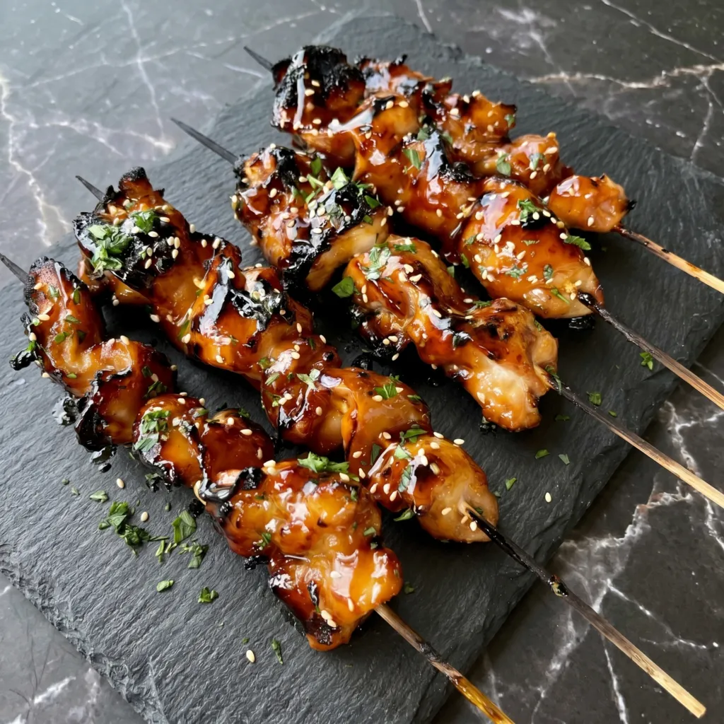 Teriyaki Chicken Skewers: Sweet, Sticky, Better Than Takeout