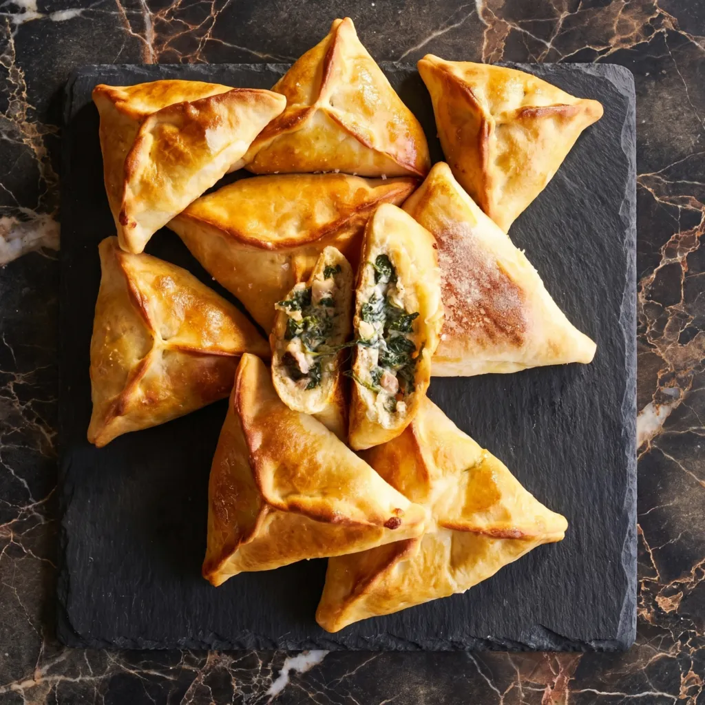 Spinach Fatayer: Little Lebanese Spinach Pies (One Bite, You’re Hooked)