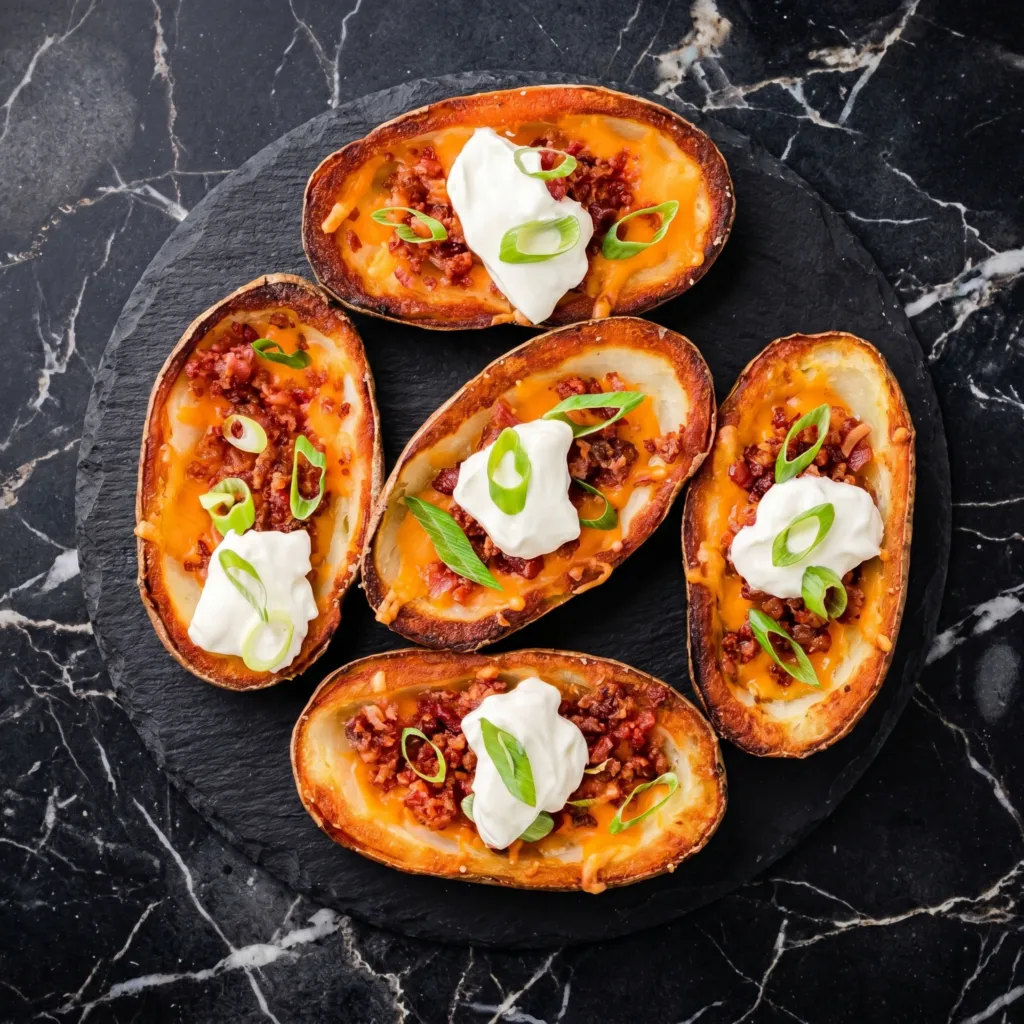 Loaded Potato Skins (The Game Day MVP Everyone Fights Over)
