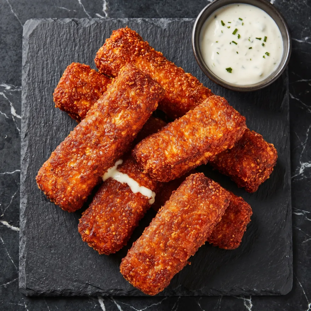 Nashville Mozzarella Sticks (Hot, Crispy, Insanely Addictive)