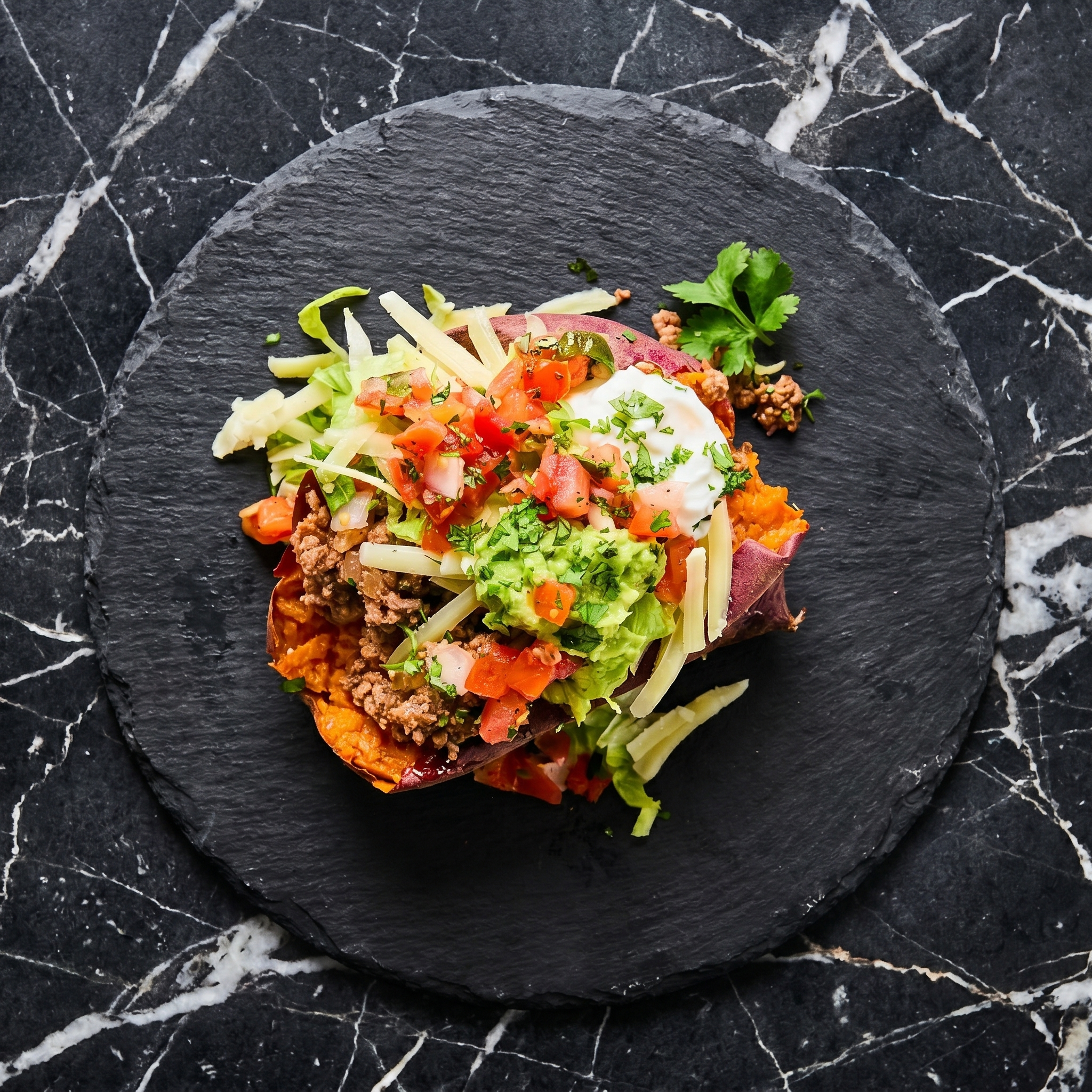 Taco Stuffed Sweet Potatoes (The Healthy Meal That Doesn’t Taste Like One)