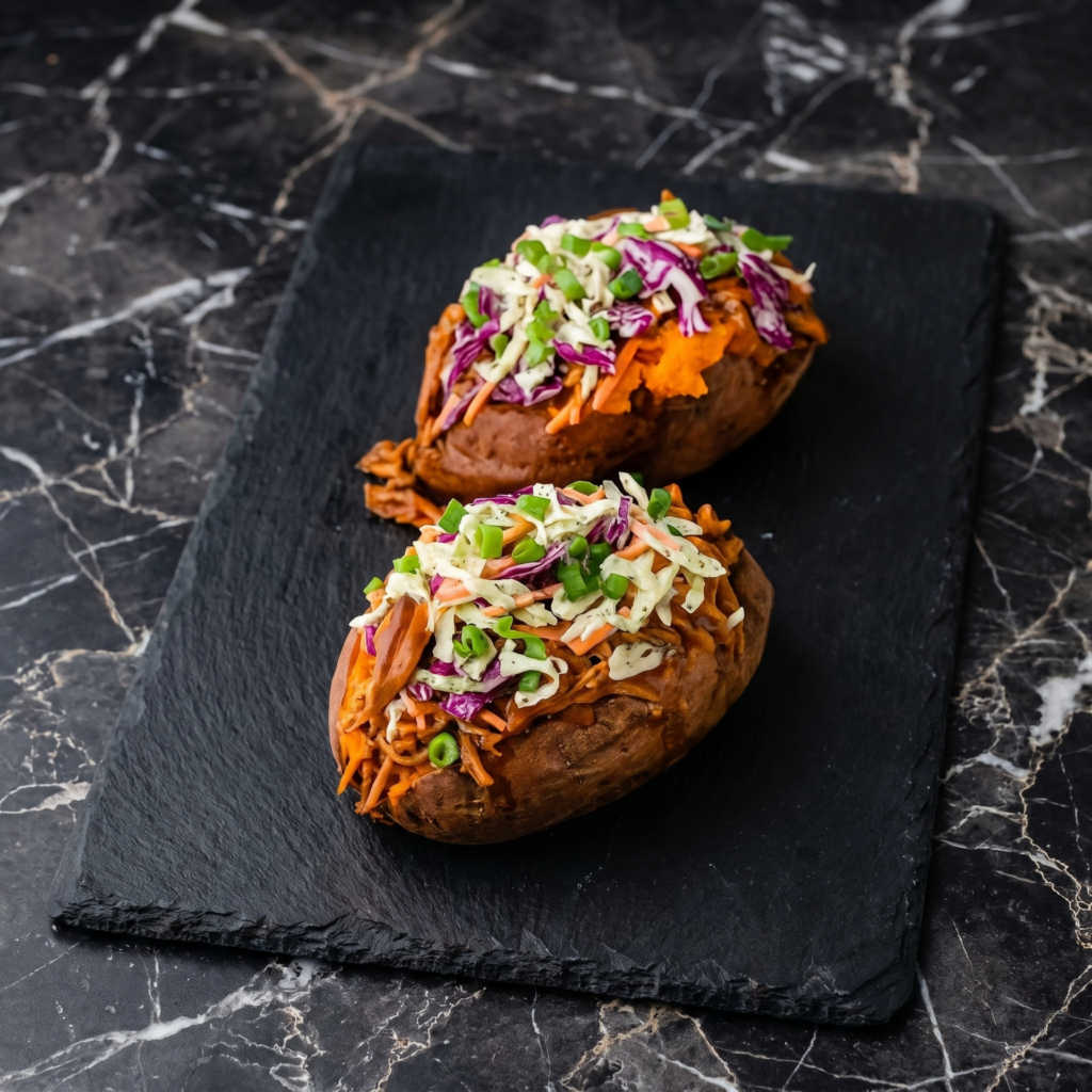 BBQ Chicken Stuffed Sweet Potatoes: Sweet, Smoky, Spectacular