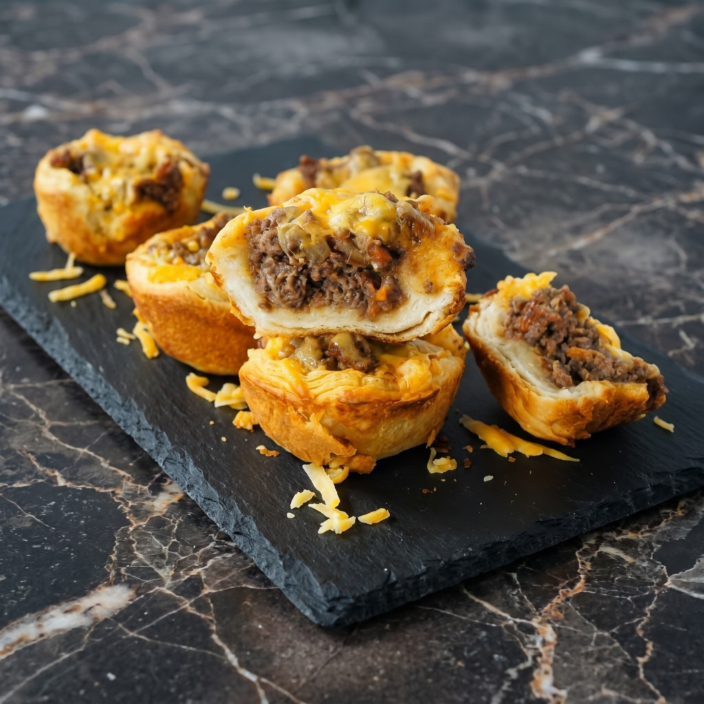 BBQ Beef Biscuit Cups: Biscuit Meets BBQ in a Muffin Tin
