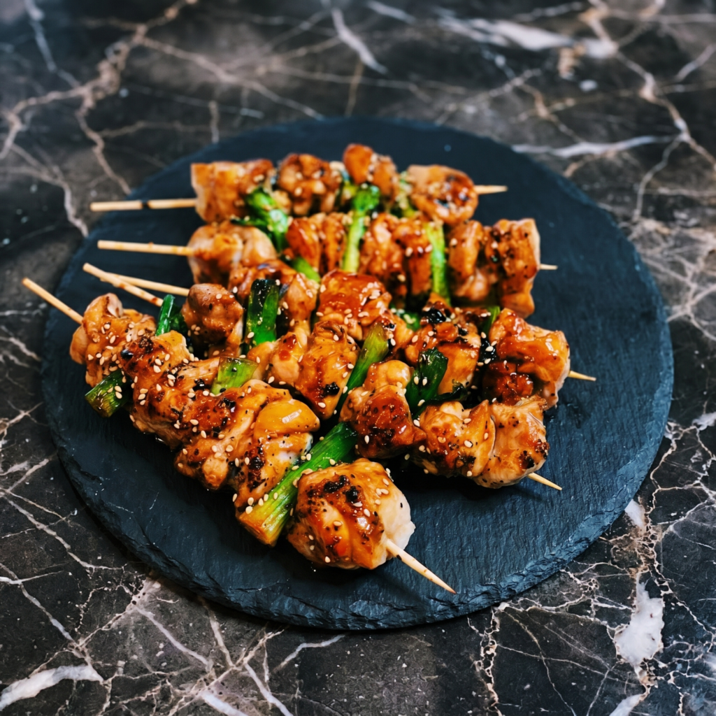 Chicken Yakitori Skewers: Sweet, Savory, Smoky Skewers
