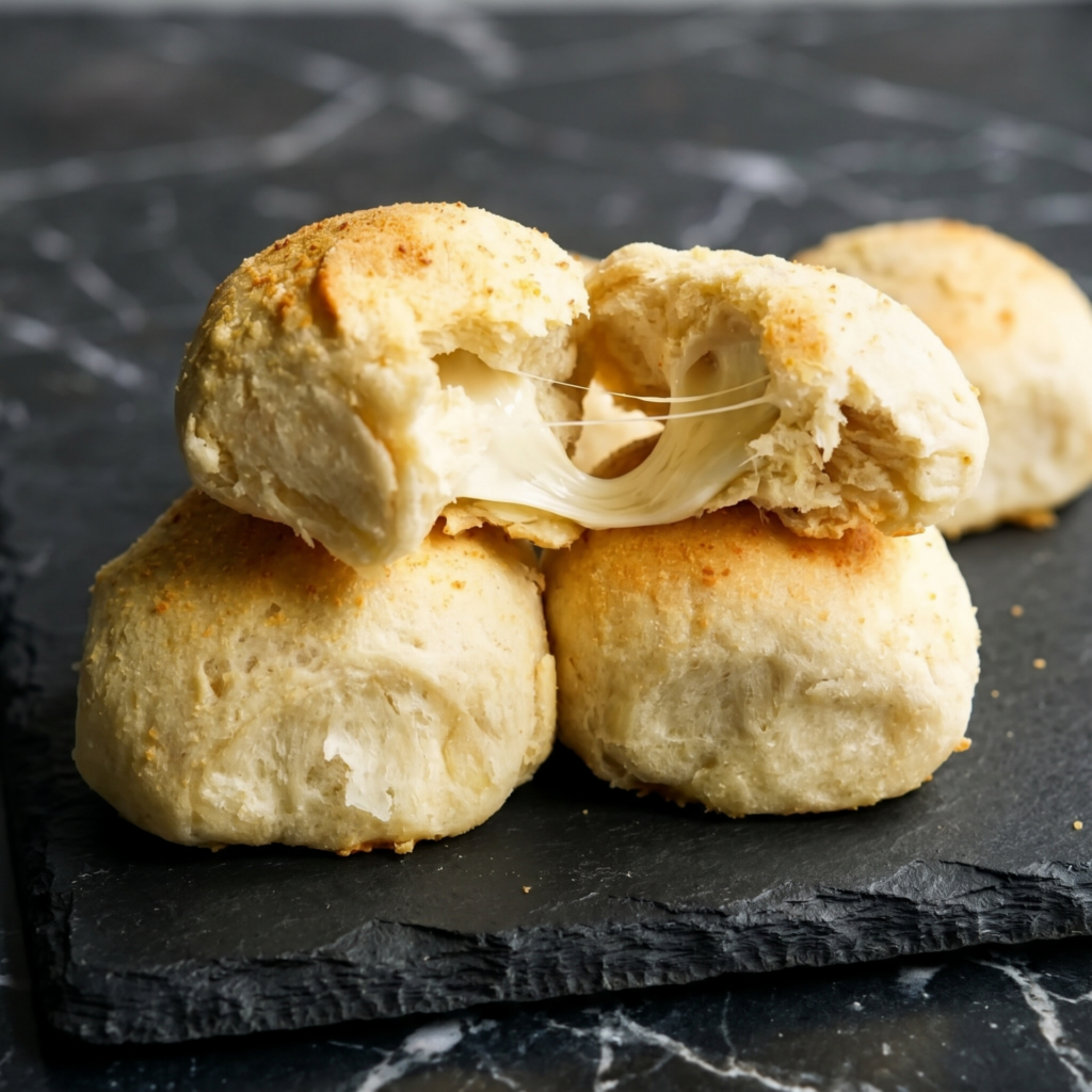 Cheese Stuffed Bread Rolls (Pull Apart, Don’t Think Twice)