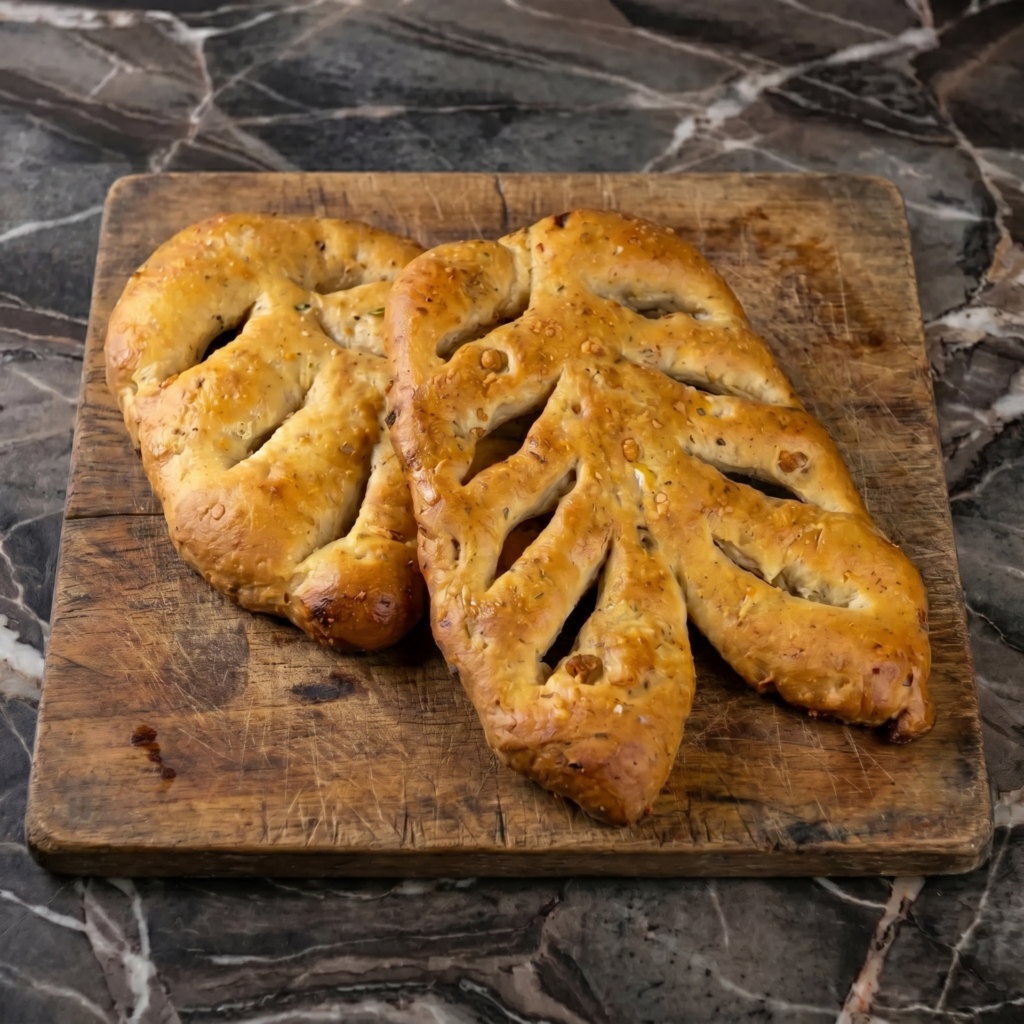 Olive Rosemary Fougasse (The Leaf-Shaped Bread That Steals the Show)