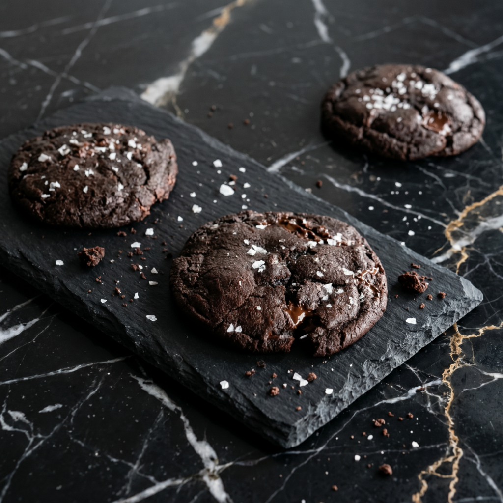 Salted Dark Chocolate Cookies (Crackly, Fudgy, Dangerous)