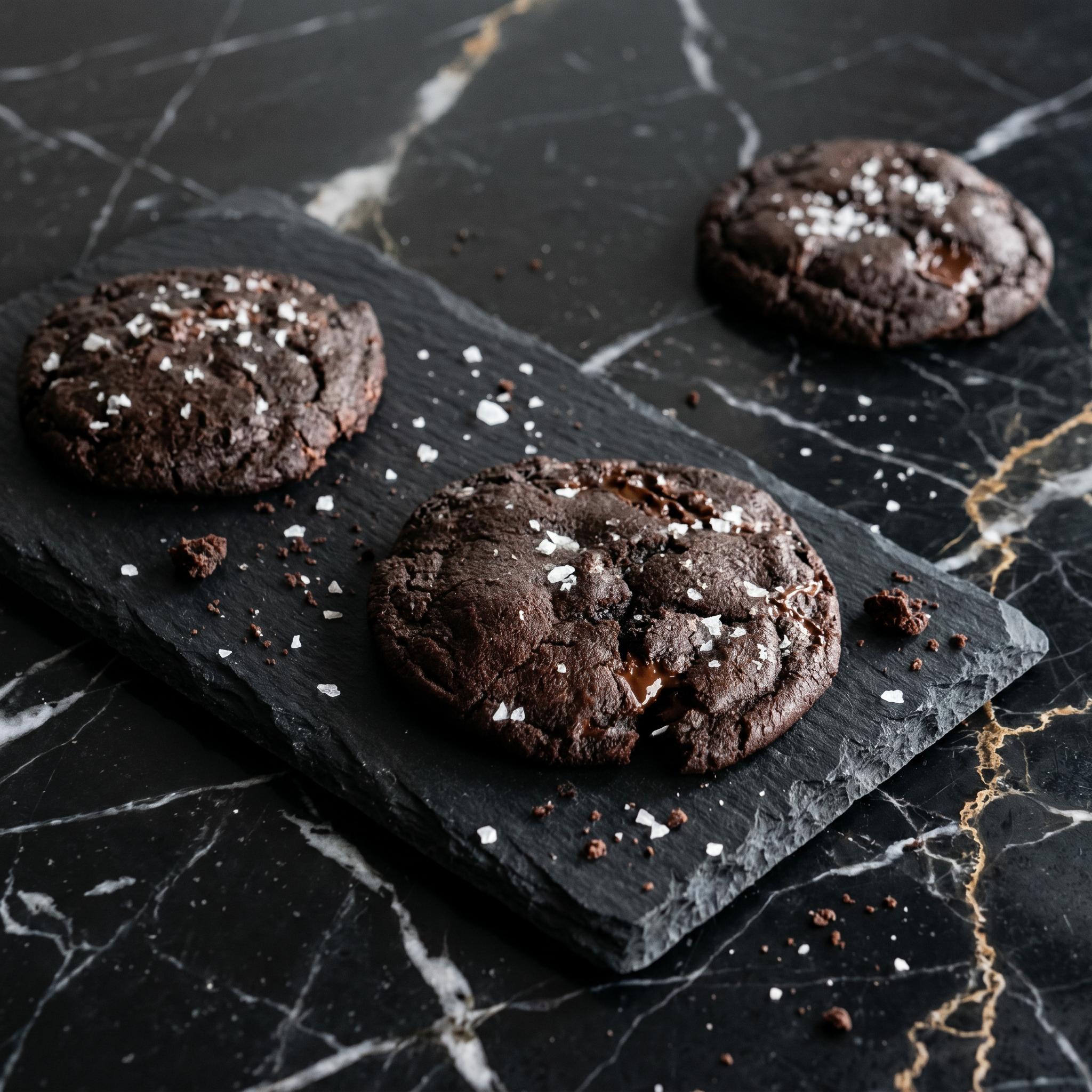Salted Dark Chocolate Cookies (Crackly, Fudgy, Dangerous)