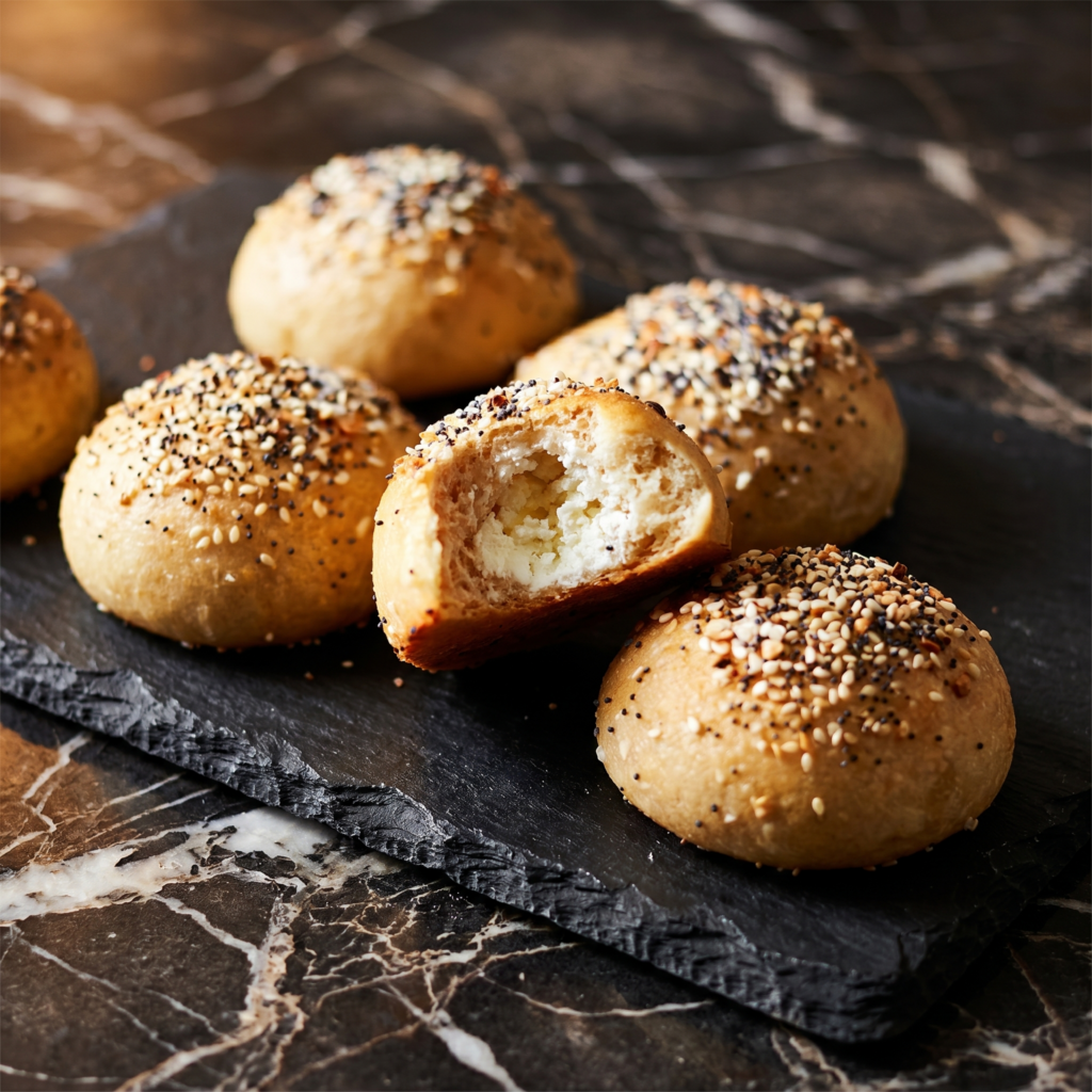 Stuffed Bagel Bombs (Bagel Bites Grown Up)