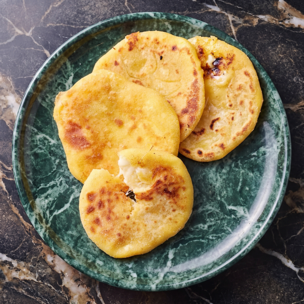 Pupusas (Stuffed Corn Cakes, Salvadoran Gold)