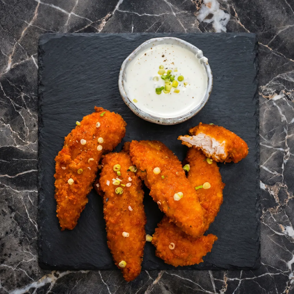 Buffalo Chicken Tenders (So Crispy, So Saucy, So Gone)