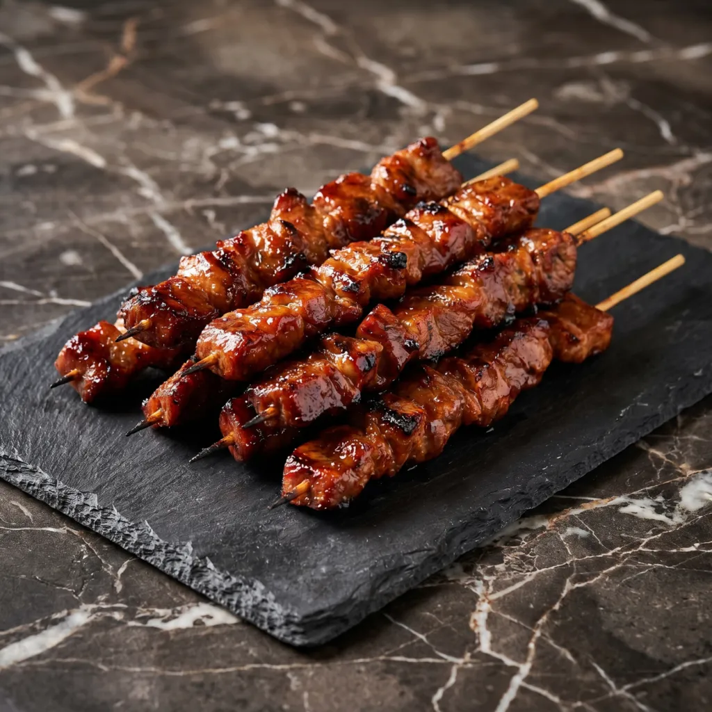 Pork BBQ Skewers (Sweet, Sticky, and Smoky Filipino Street Food)