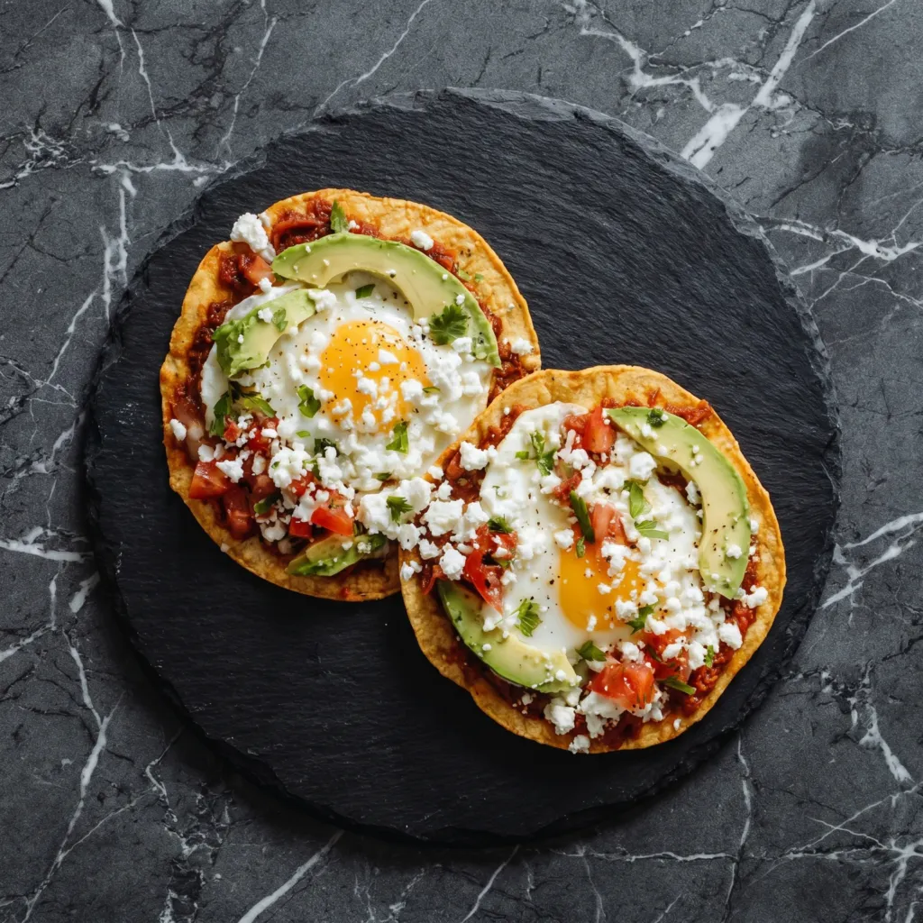 Fried Egg Tostadas: Crispy, Crunchy, Breakfast Hero
