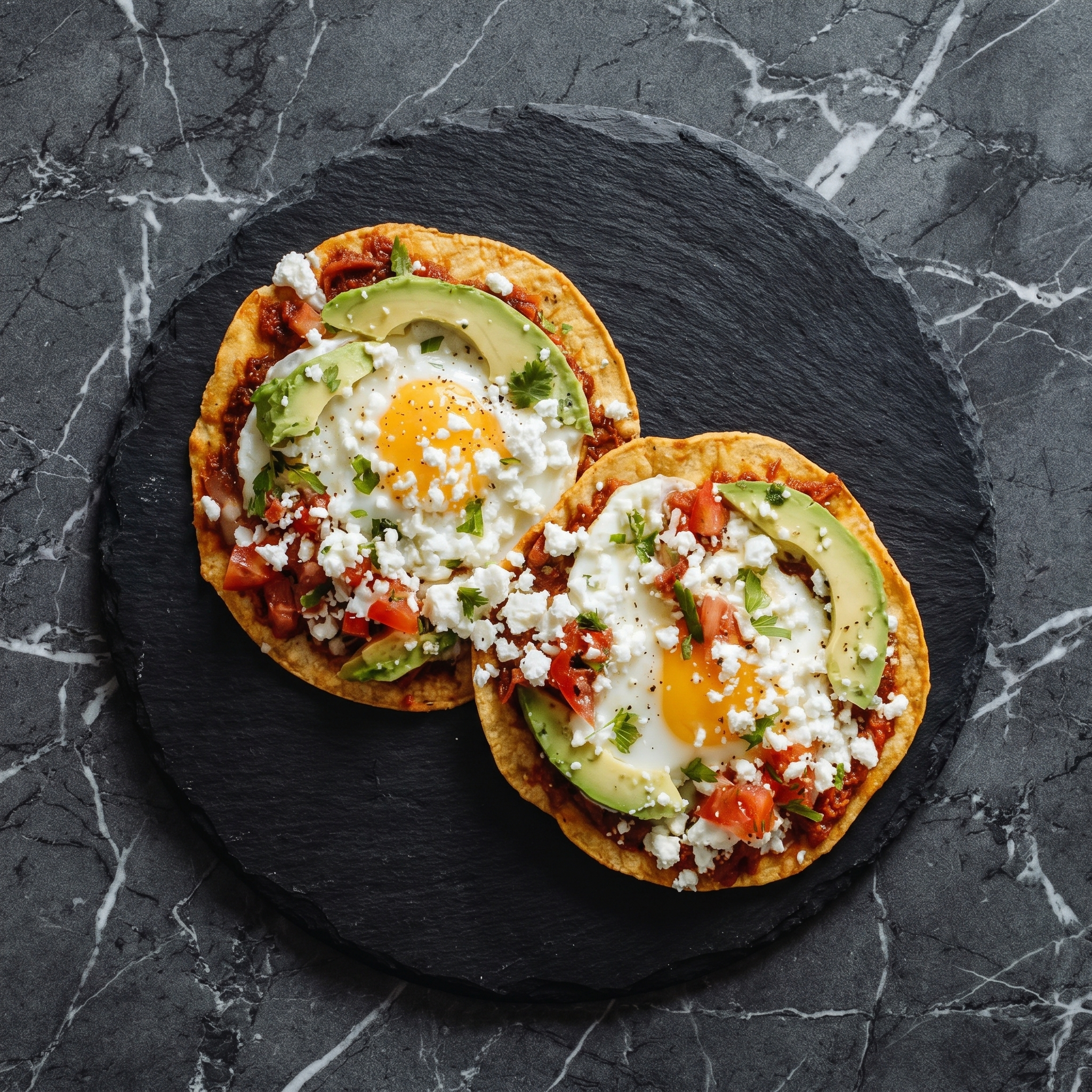 Fried Egg Tostadas: Crispy, Crunchy, Breakfast Hero