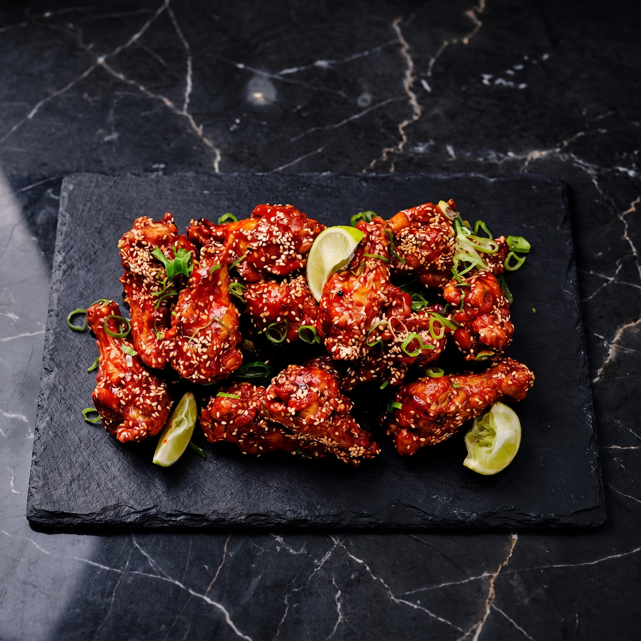 Spicy Korean Fried Chicken: Crackly, Saucy, Insane