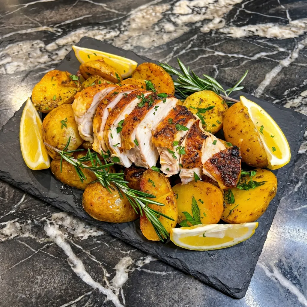 The Lazy Sunday Lemon Herb Roast Chicken (So Juicy, So Easy)