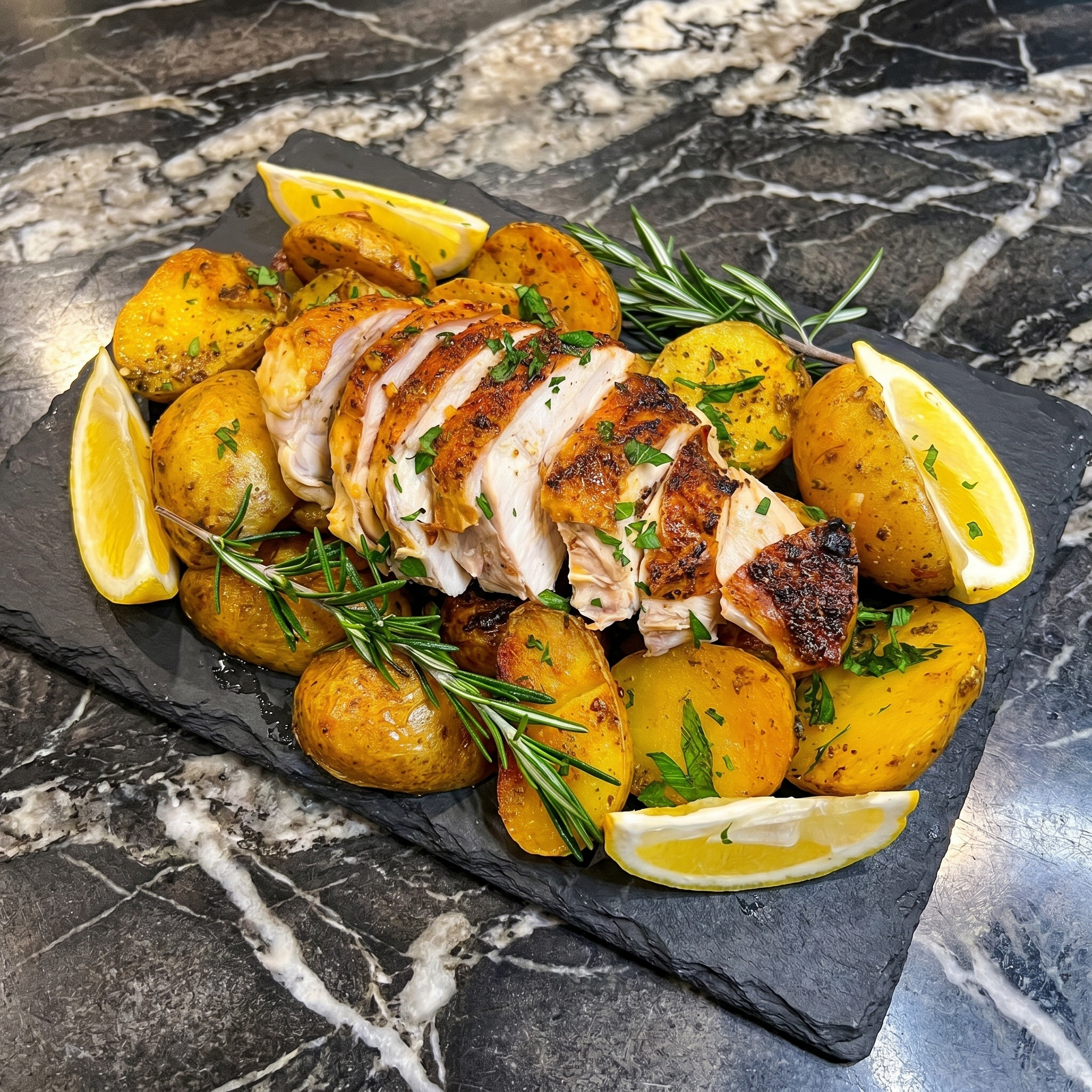 The Lazy Sunday Lemon Herb Roast Chicken (So Juicy, So Easy)