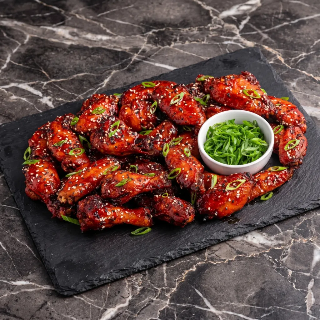 Korean Spicy Chicken Wings (Sticky, Fiery, Finger-Licking Insanity)
