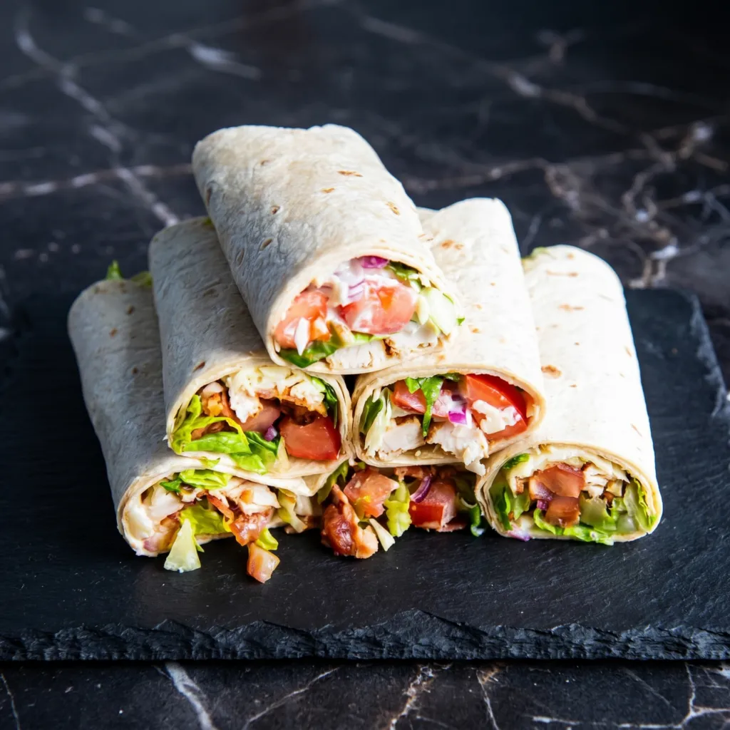 Chicken Bacon Ranch Wraps (Lunch That Doesn’t Suck)