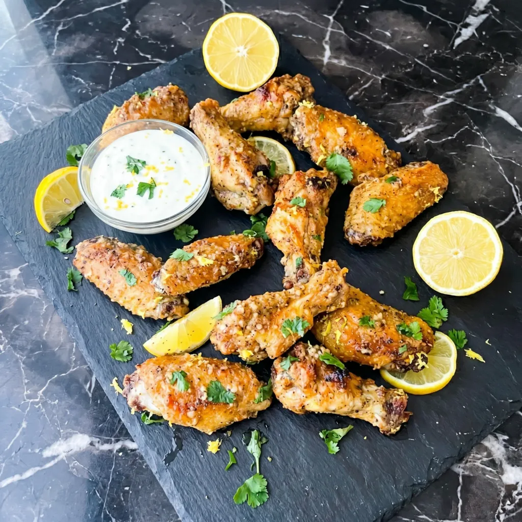 Lemon Pepper Wings (Tangy, Buttery, and Crackly-Crisp)