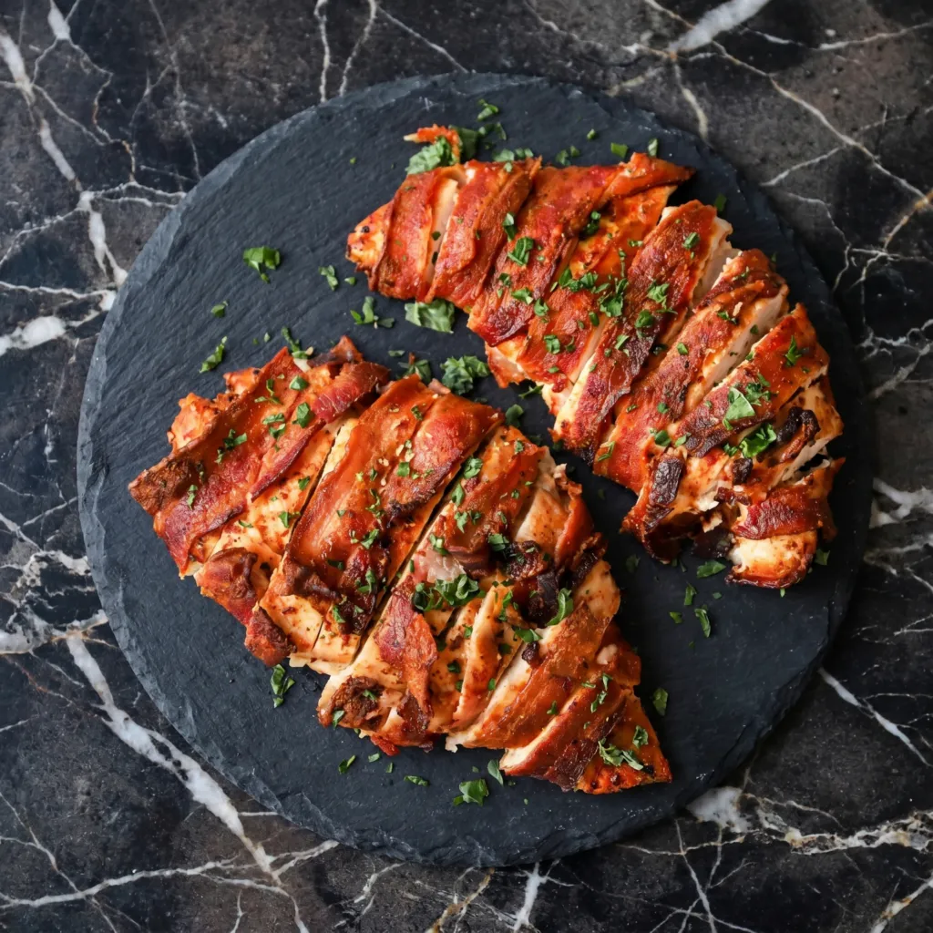 Bacon Wrapped Chicken Breasts (Juicy Inside, Crispy Outside)