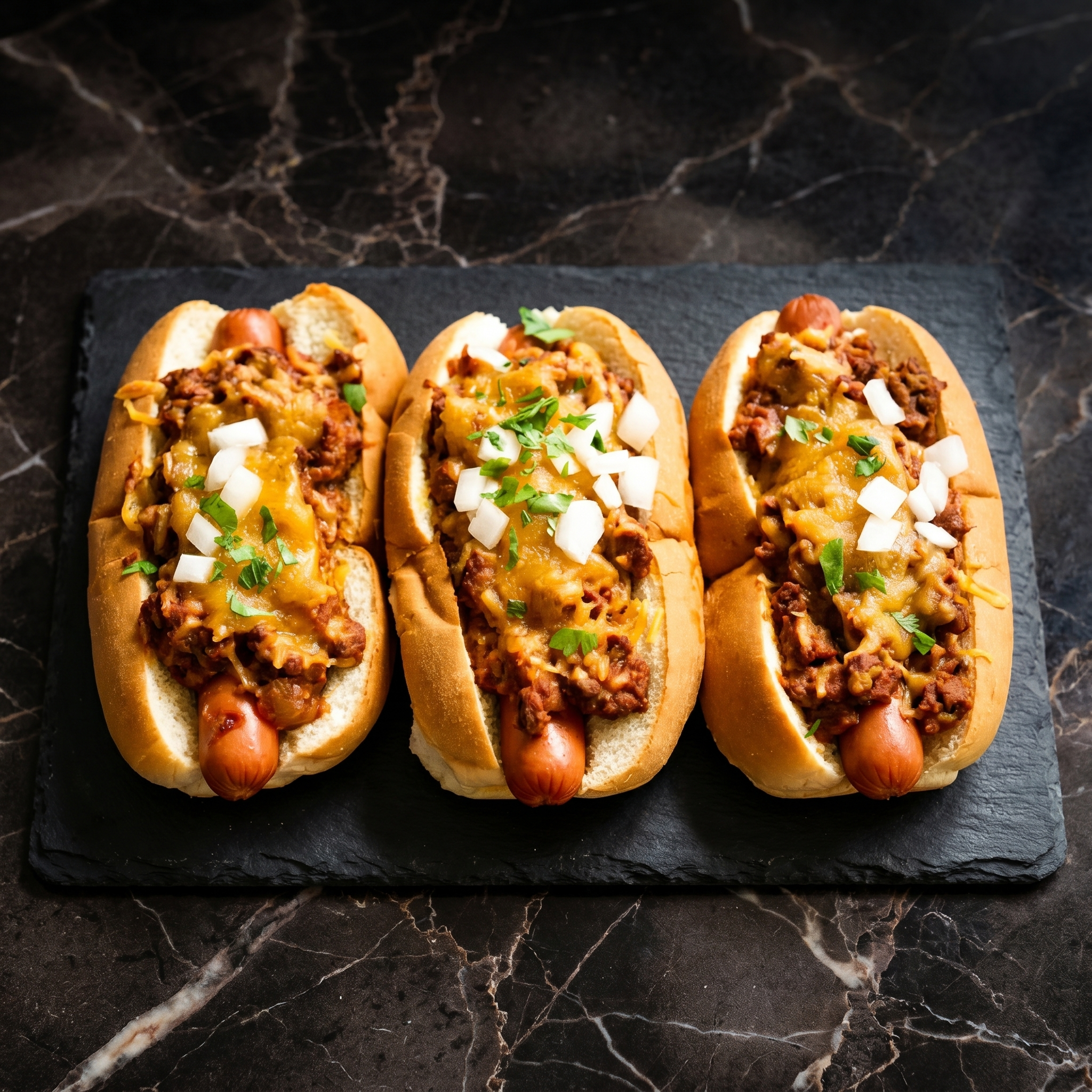 Chili Cheese Dogs: Messy. Cheesy. Perfect.