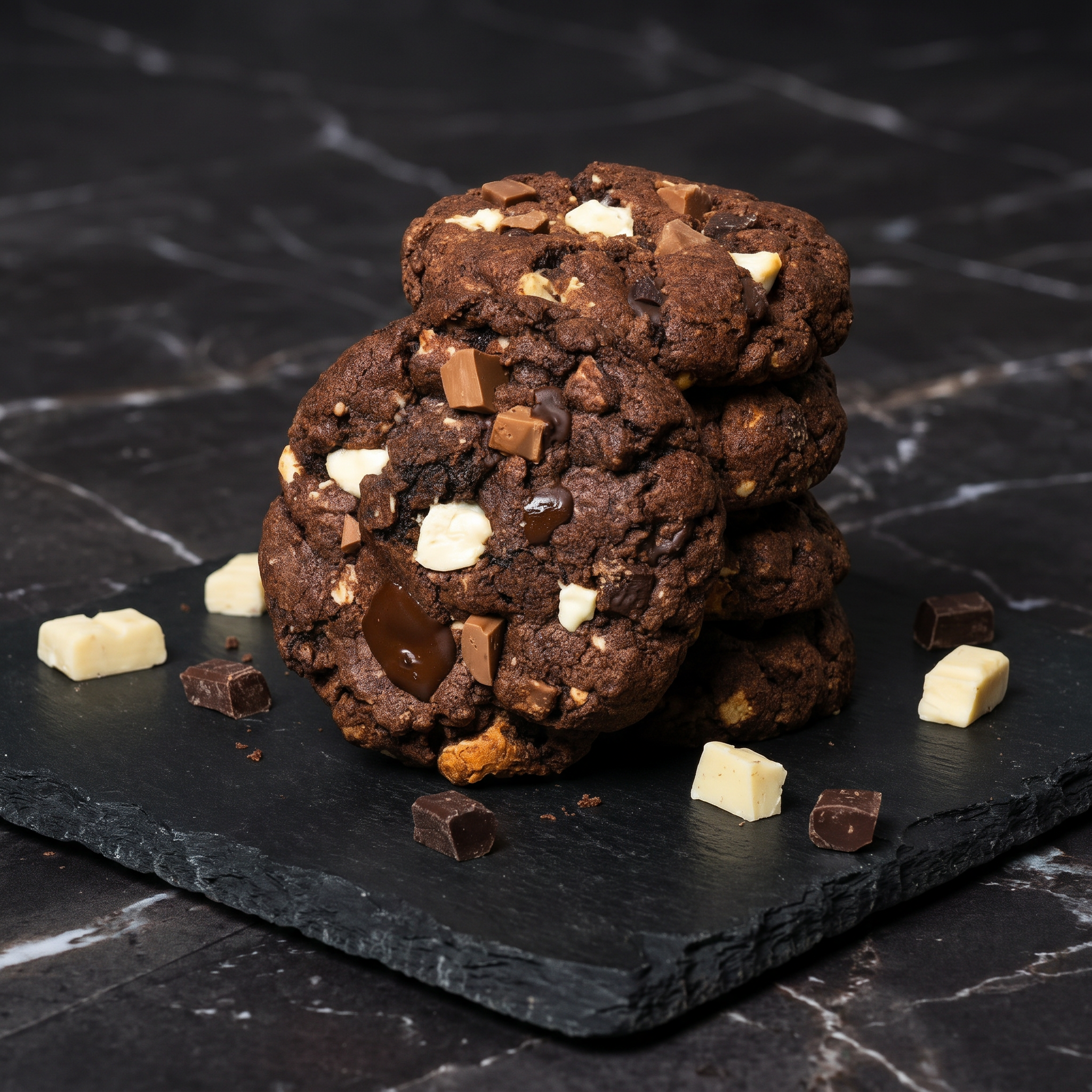 Triple Chocolate Cookies: For Chocolate Emergency Situations