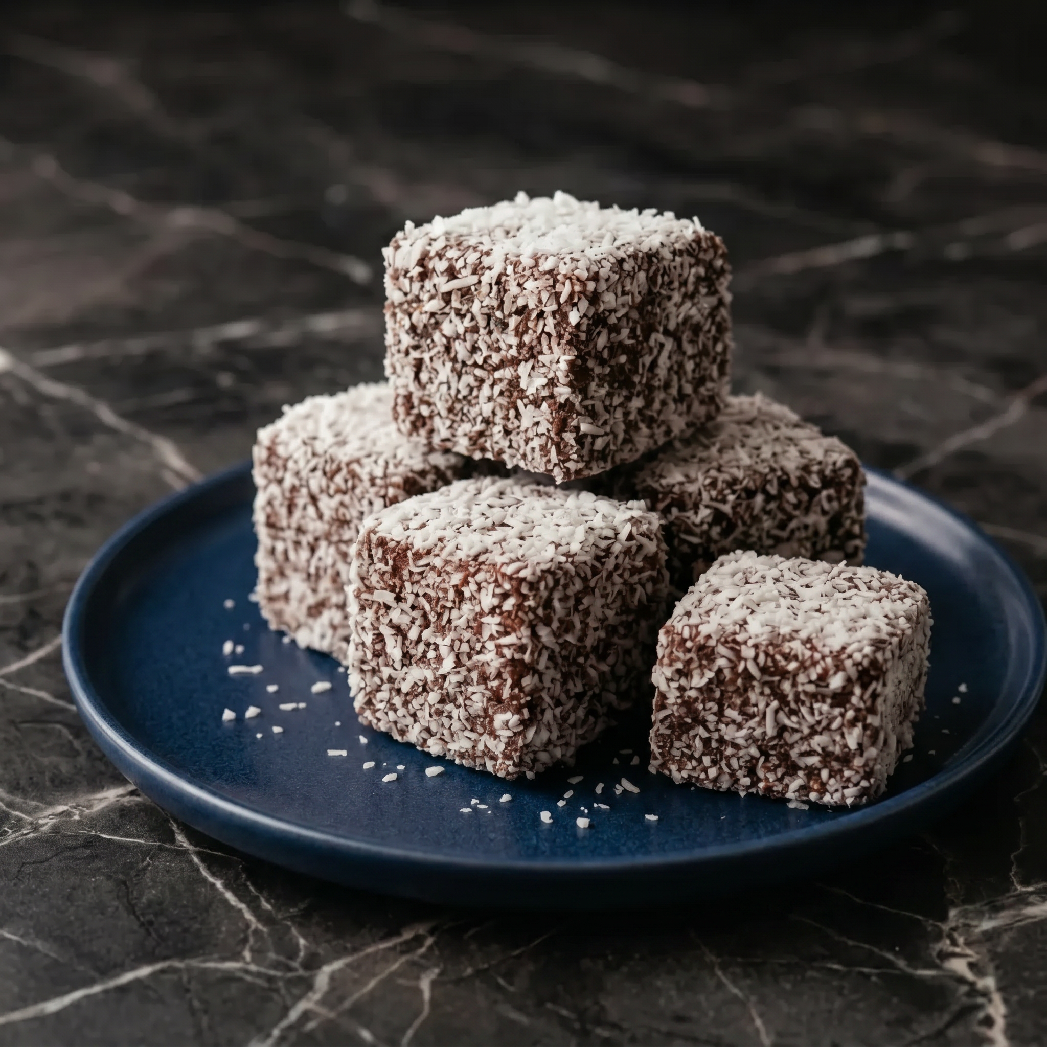 Australian Lamingtons: Sponge + Chocolate + Coconut = Love