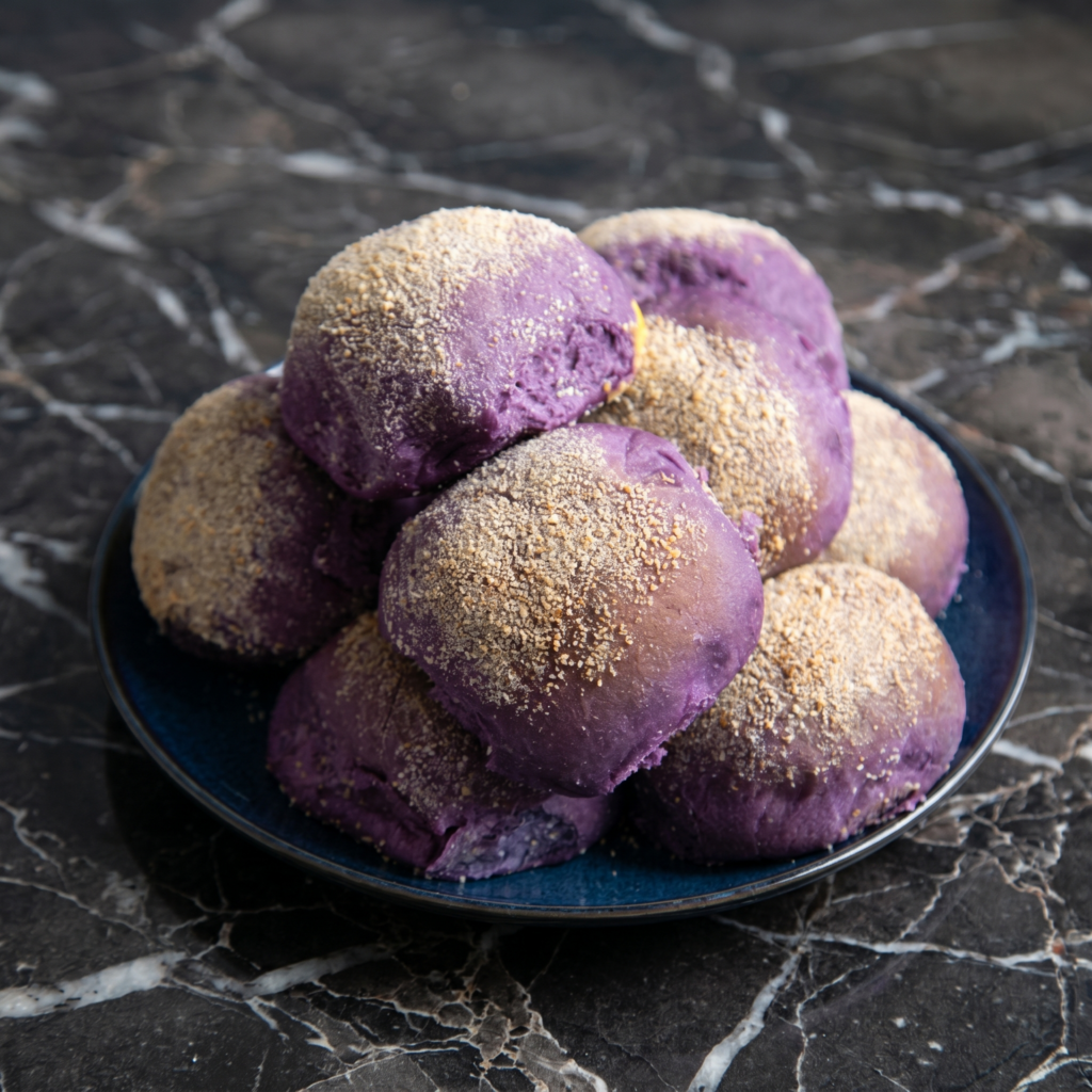 Ube Cheese Pandesal (The Purple Bread of Your Dreams)