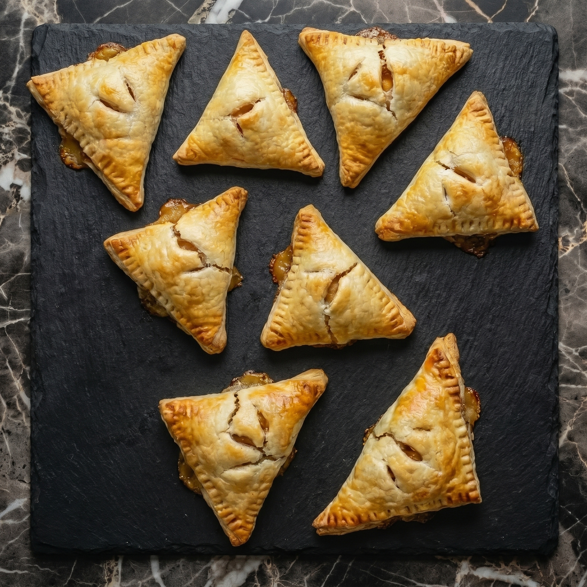 Peach Turnovers: Flaky. Juicy. Peachy Perfect.
