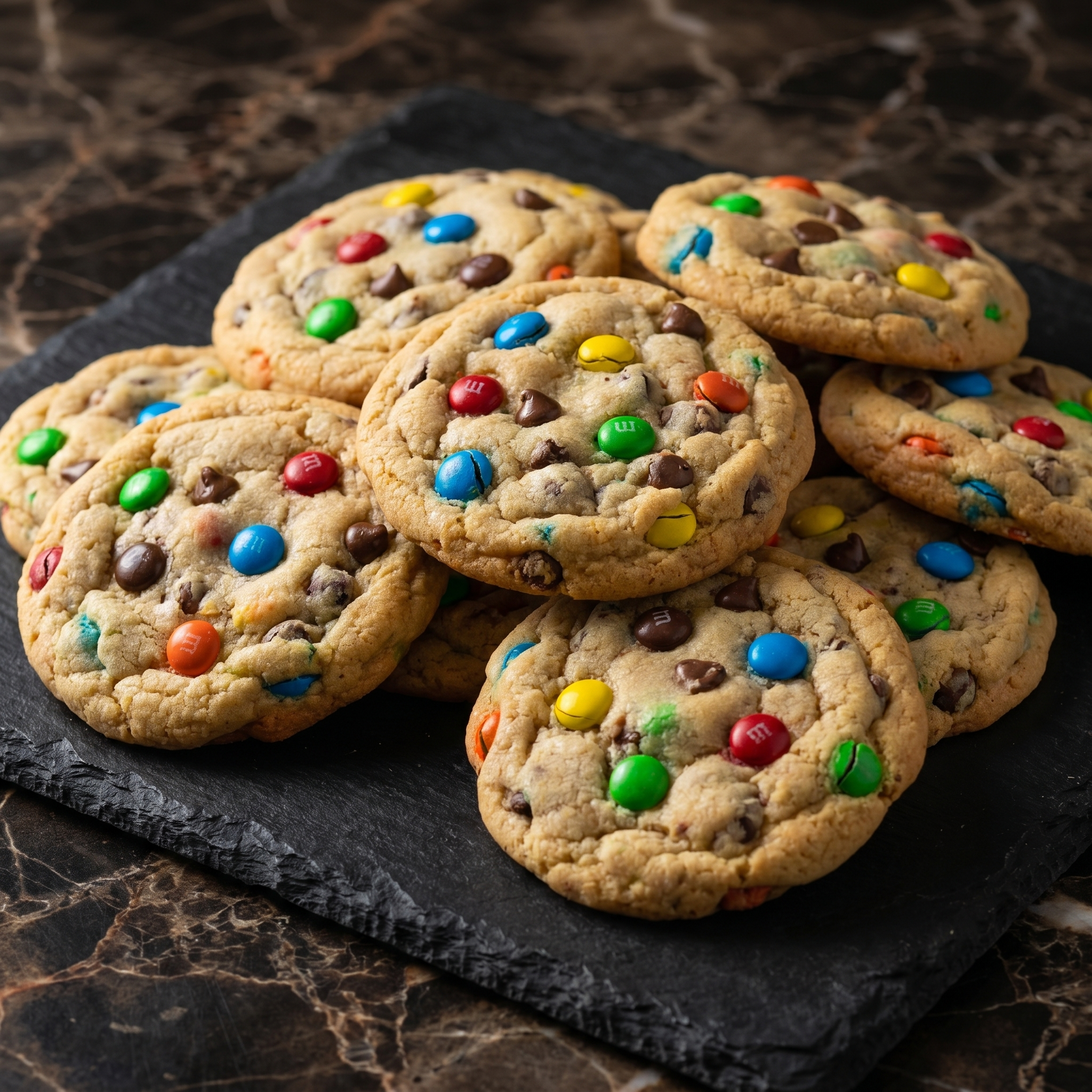M&M Cookies (Colorful, Chewy, Impossible to Stop Eating)