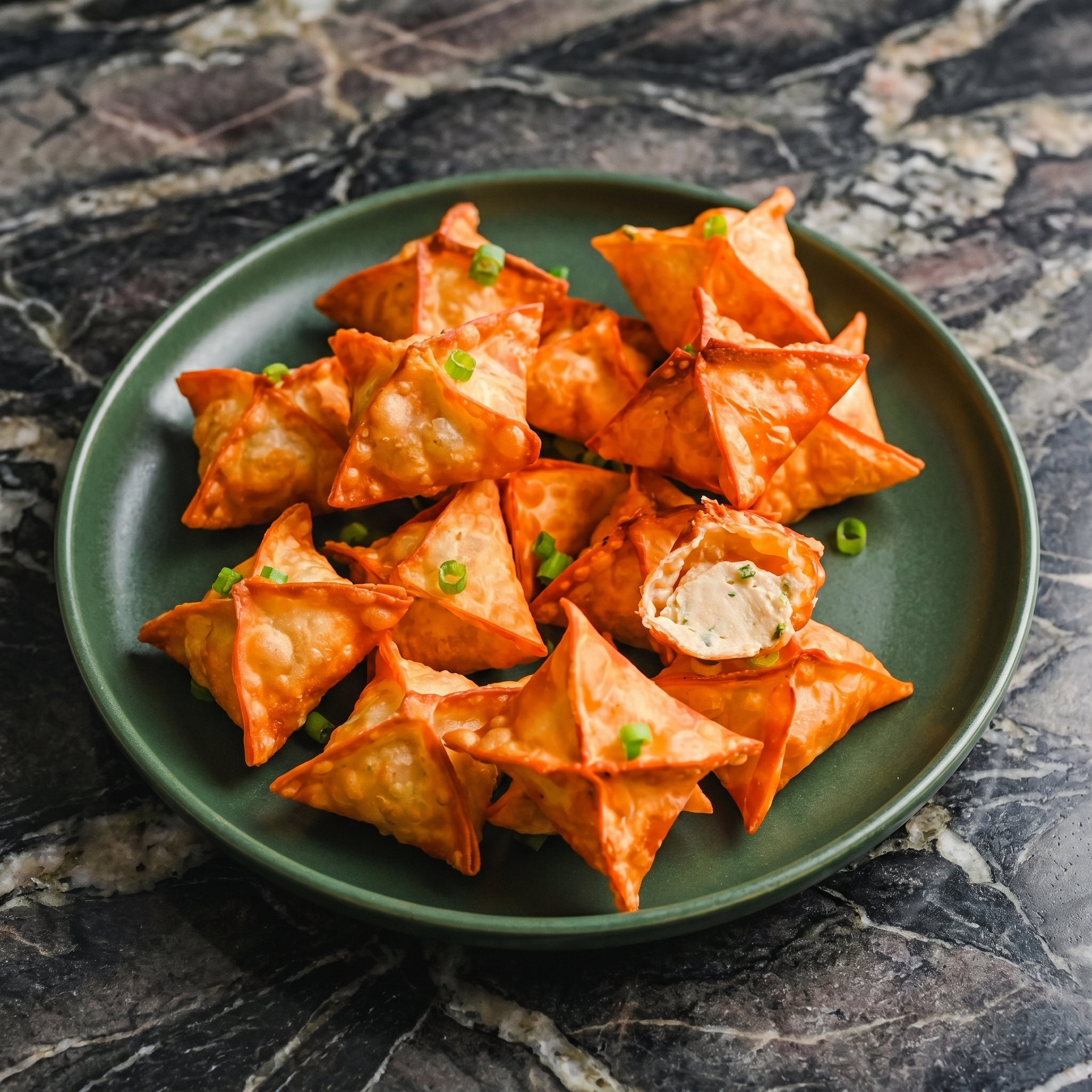 Cream Cheese Wontons (Crispy, Creamy, Addictive)