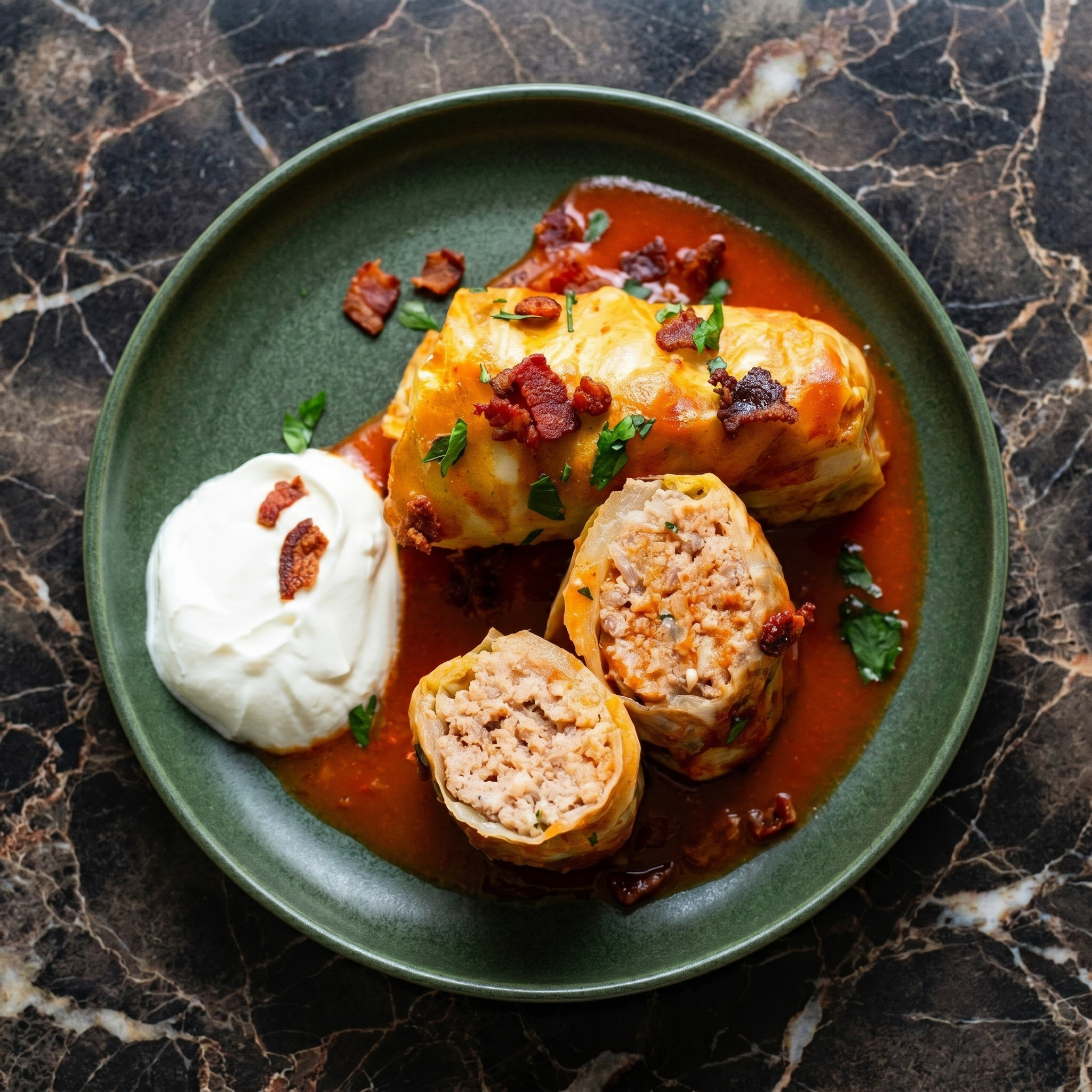 Stuffed Cabbage Rolls (Old-School Comfort, One Pot)