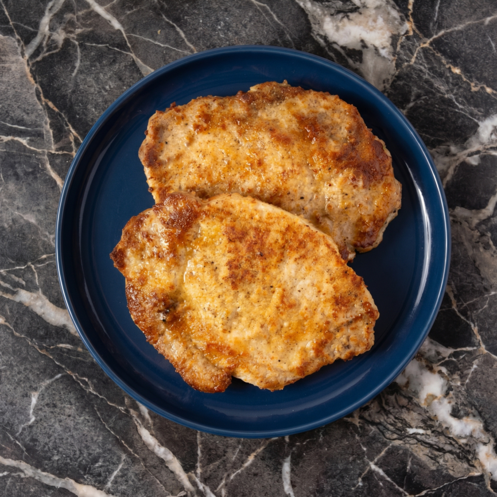 Parmesan Crusted Pork Chops (Golden, Crispy, Pan-Seared)