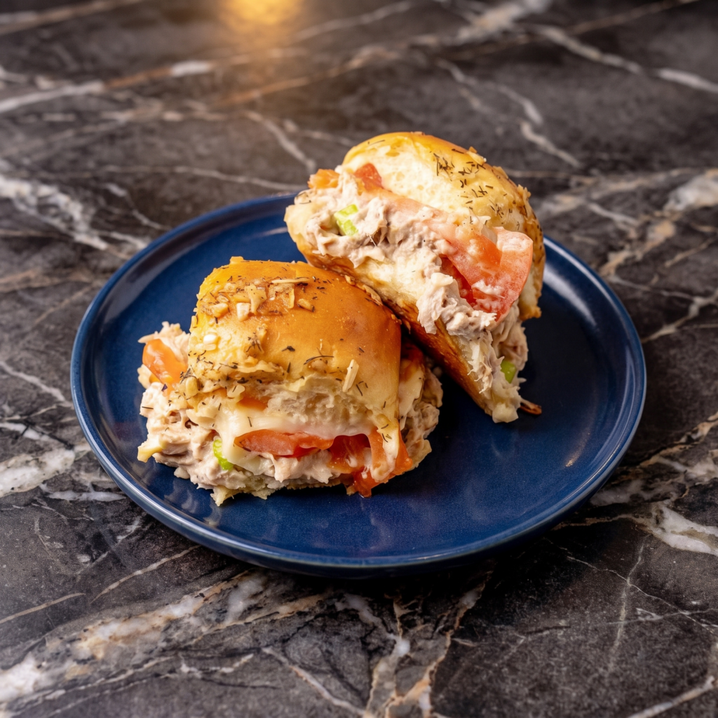 Tuna Melt Sliders (Warm, Toasty, Cheesy Bites)