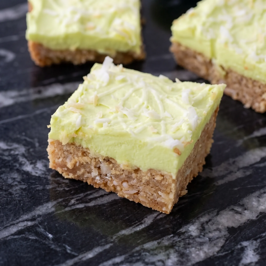 Coconut Lime Bars (Tropical, Tangy, 5-Ingredient Treat)