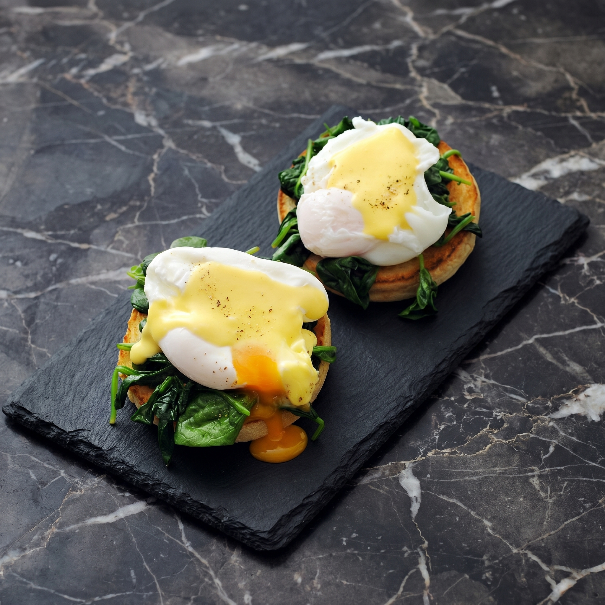 Eggs Florentine (Fancy Brunch, Zero Restaurant Markup)