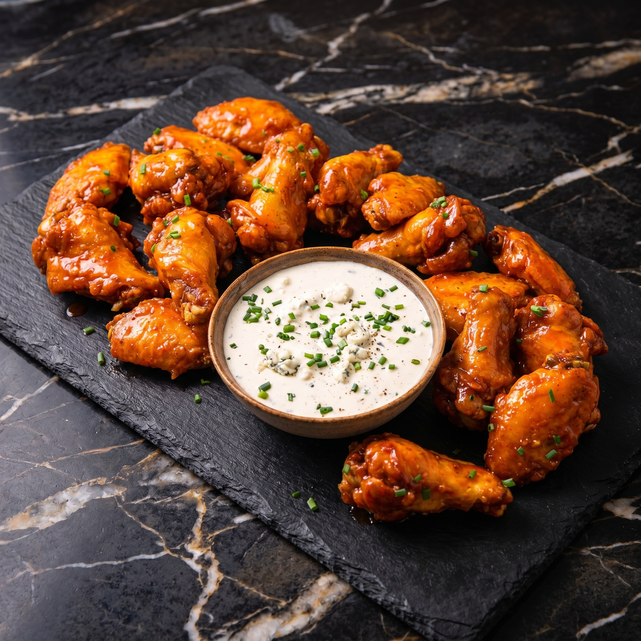 Buffalo Wings (Spicy, Tangy & 35 Minutes)