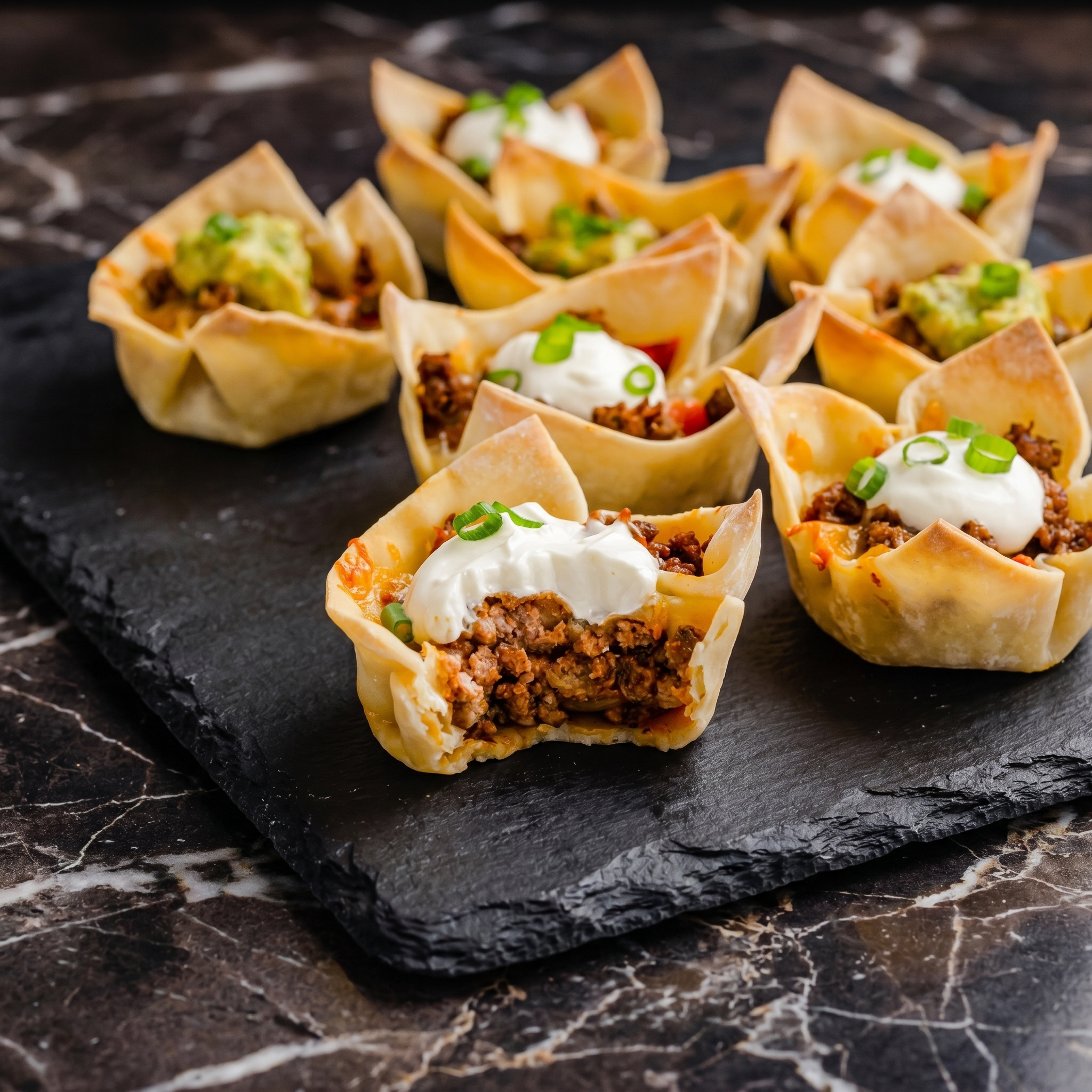 Taco Cups (All the Flavor, None of the Crumble)