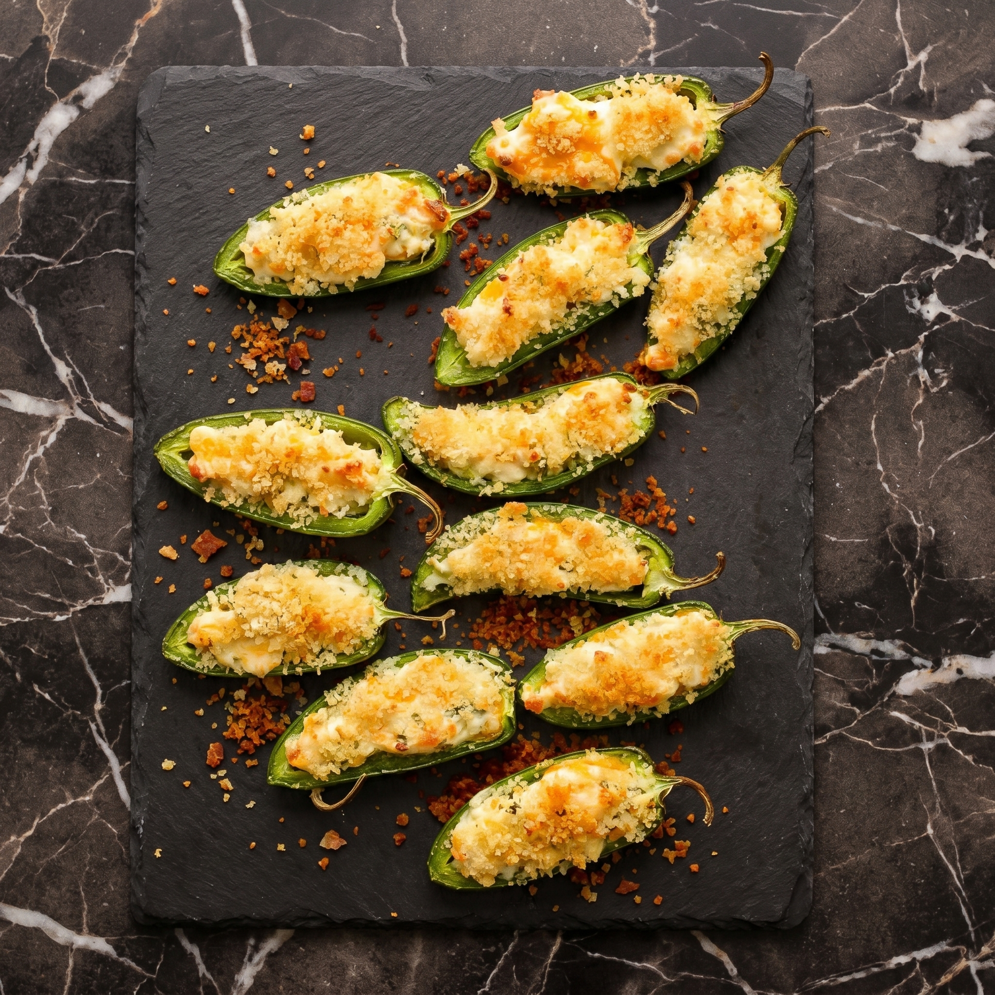 Stuffed Jalapeño Poppers: Creamy, Spicy, Crispy Heaven