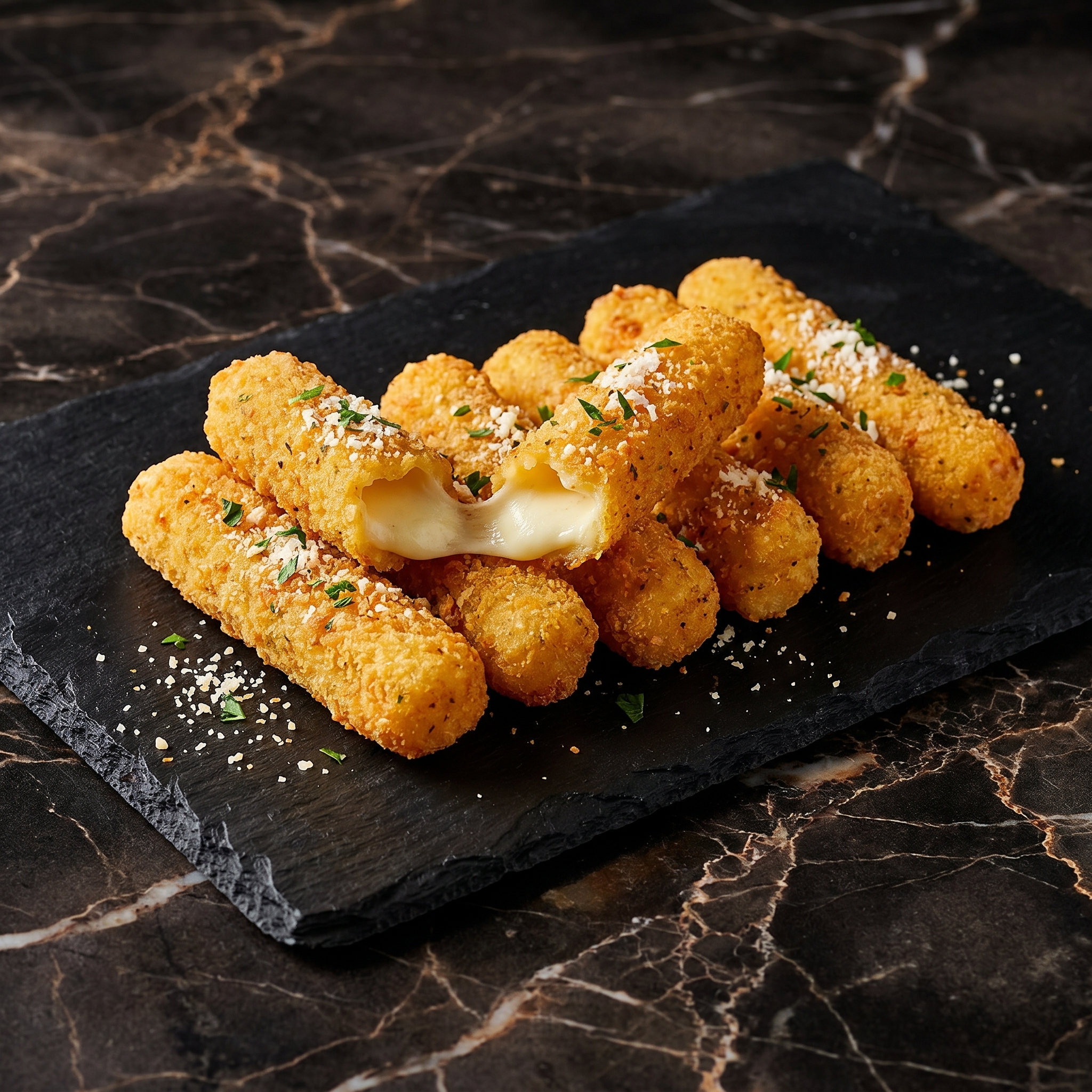 Mozzarella Sticks (The Cheesiest Pull of Your Life)