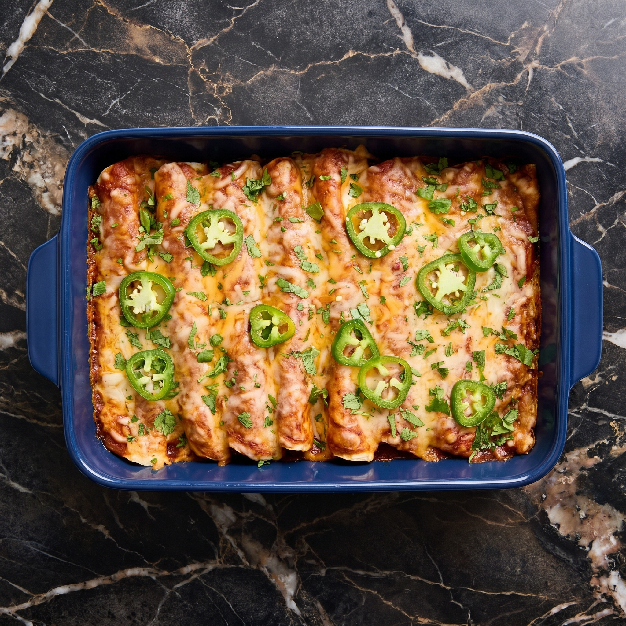 Chicken Enchiladas: Roll, Smother, Bake, Repeat