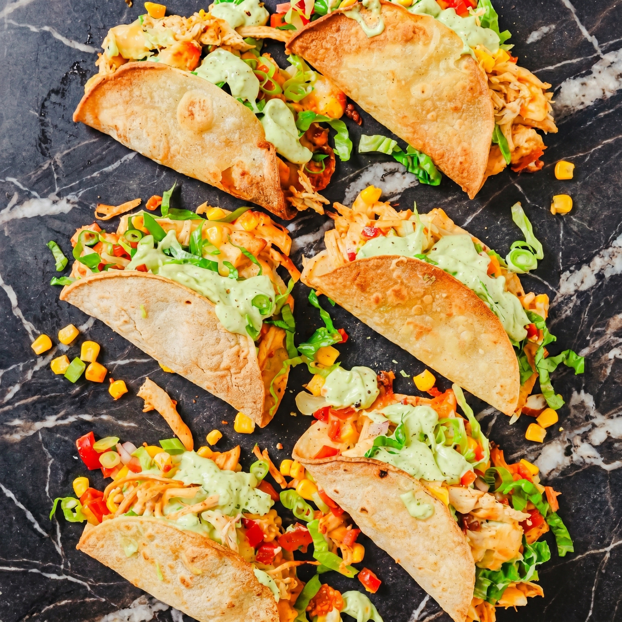 Crispy Chicken Tacos: Shell Yeah