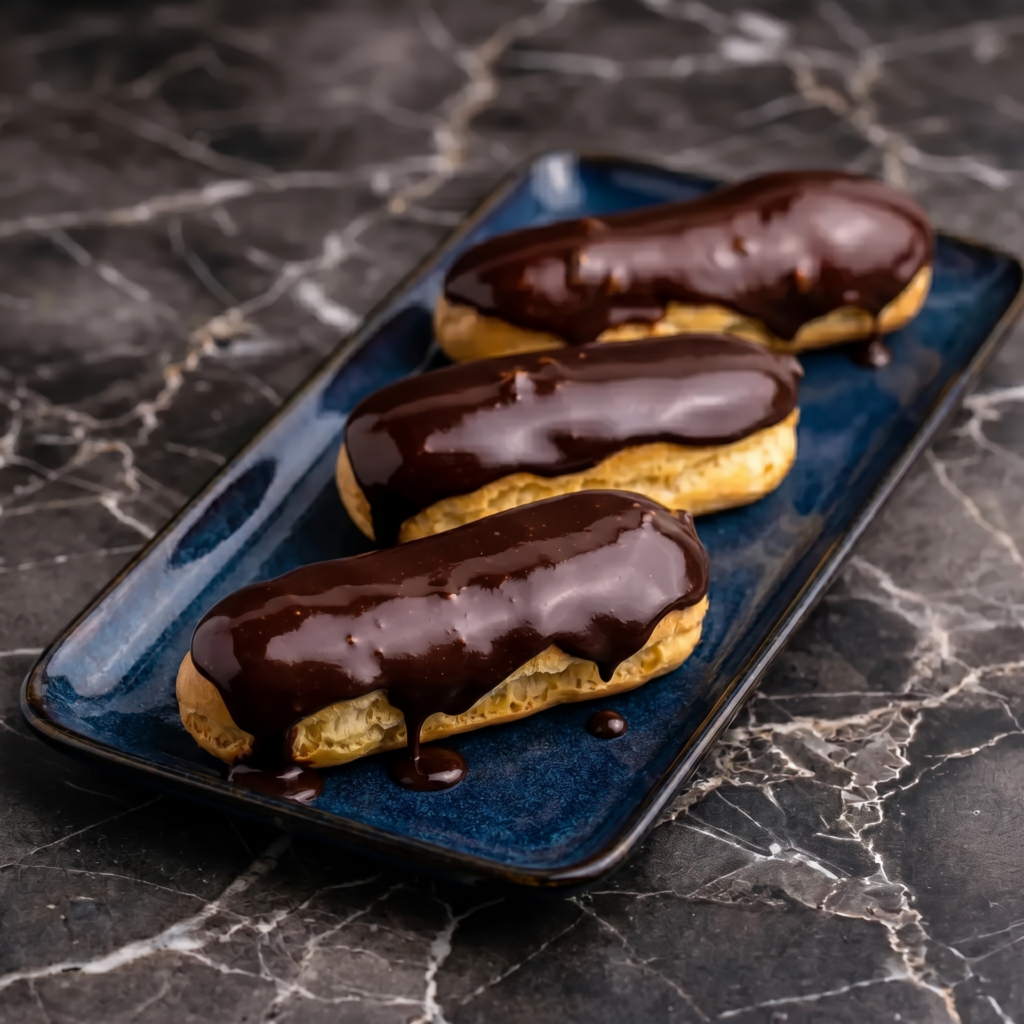 Chocolate Éclairs (Cream Puffs Meet Chocolate Heaven)