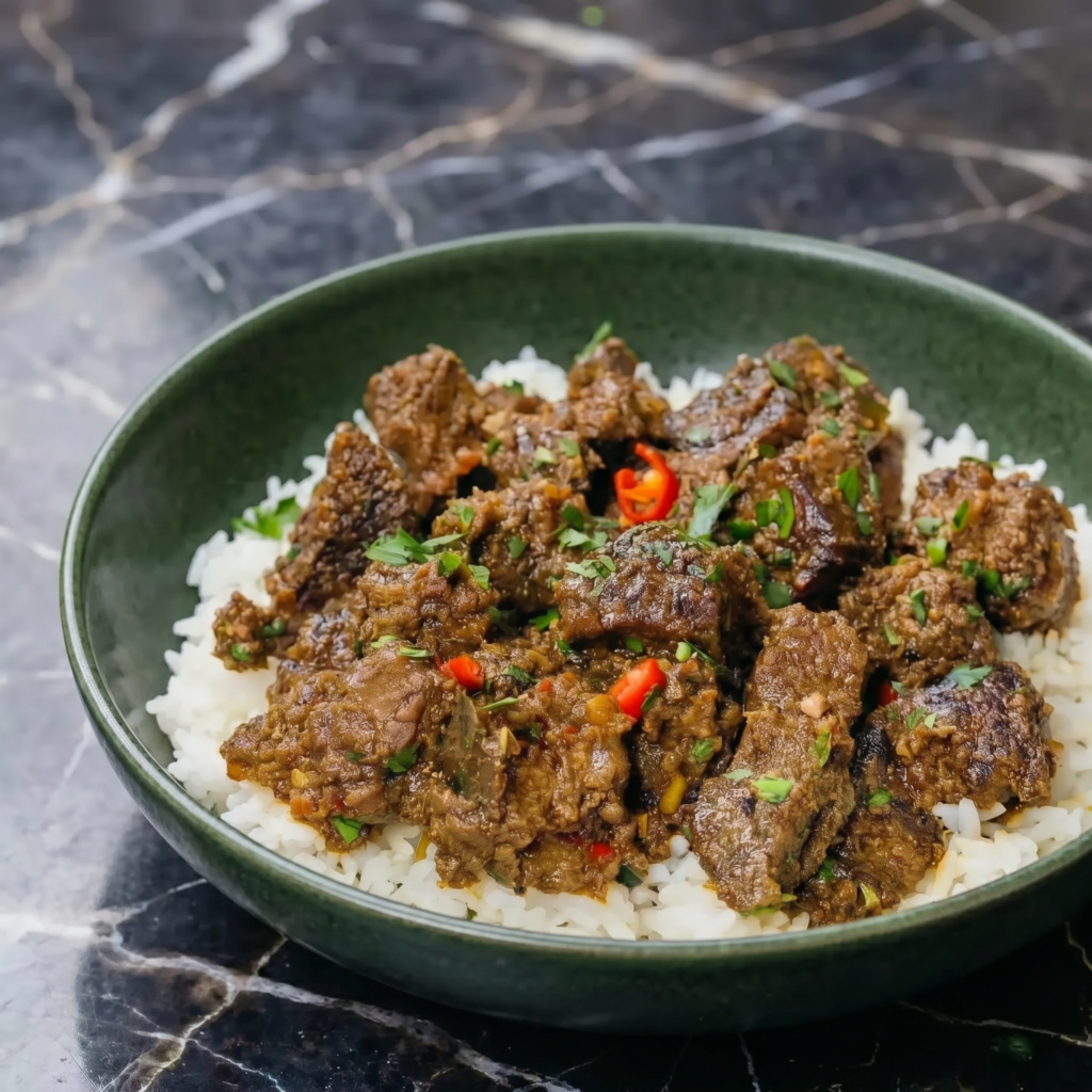 Beef Rendang (Slow-Cooked, Spiced, Indonesian Legend)
