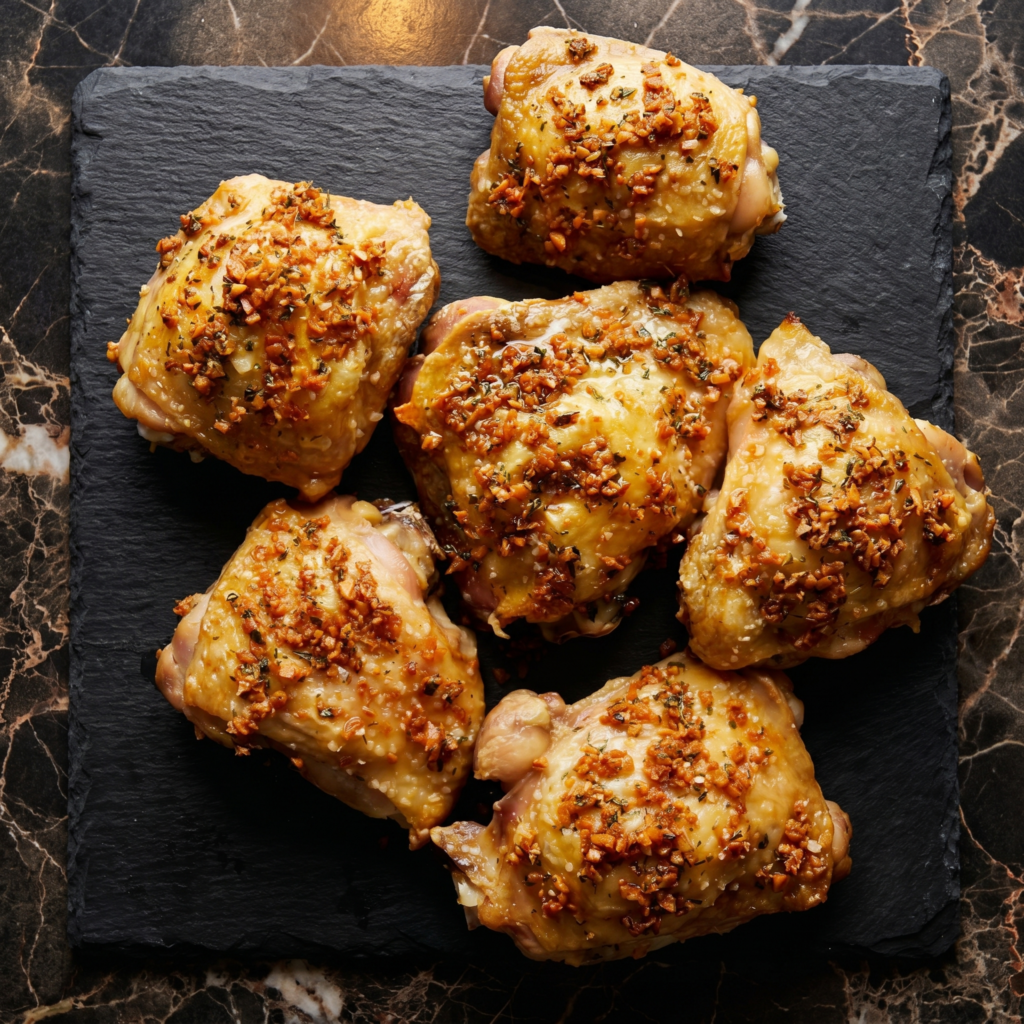 Garlic Butter Chicken Thighs (Juicy, Crispy, 20-Minute Hero)