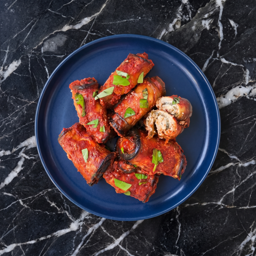 Eggplant Rollatini (Cheesy, Saucy, Vegetarian Showstopper)
