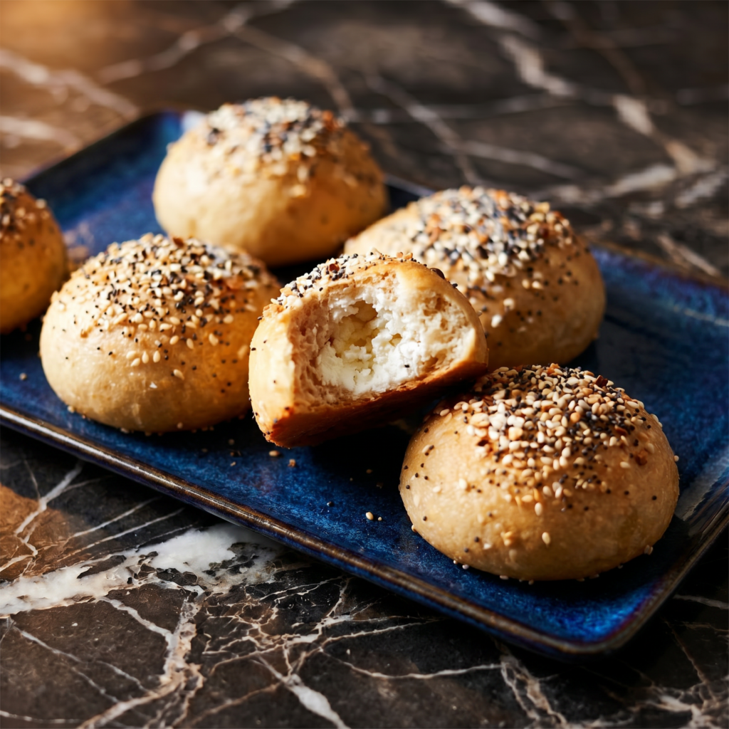 Stuffed Bagel Bombs (Bagel Bites Grown Up)