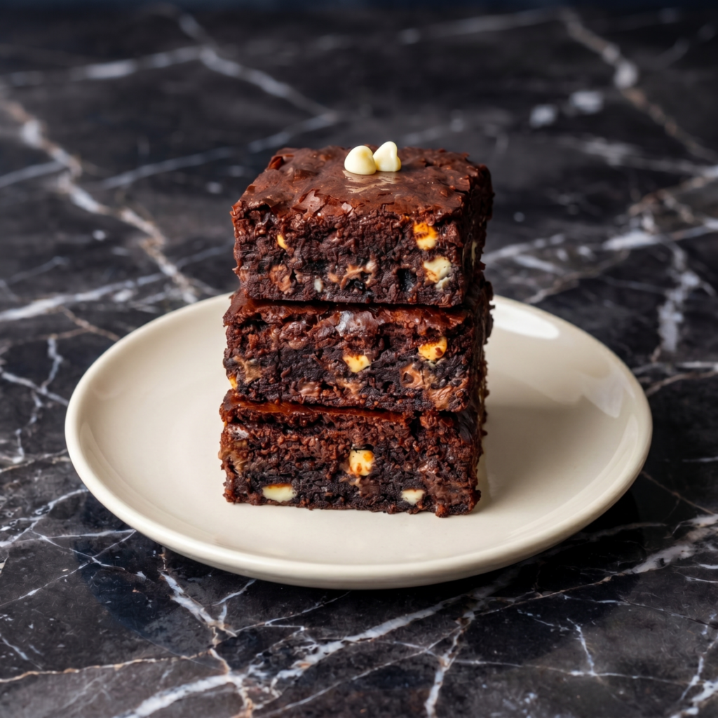 Triple Chocolate Brownies (Fudgy, Crackly, Absolutely Dangerous)